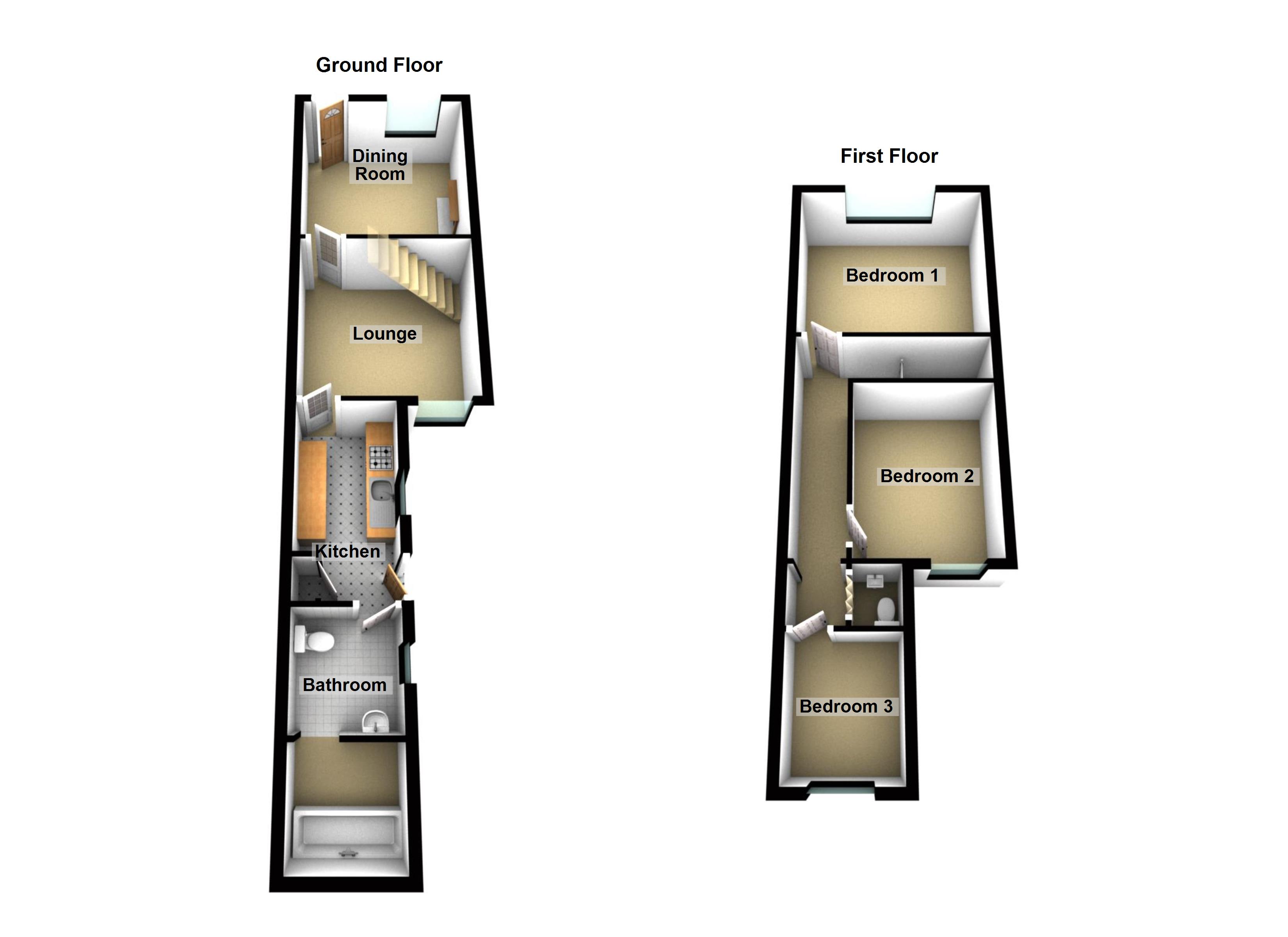 3 Bedrooms Terraced house for sale in Corporation Road, Off Abbey Lane, Leicester LE4