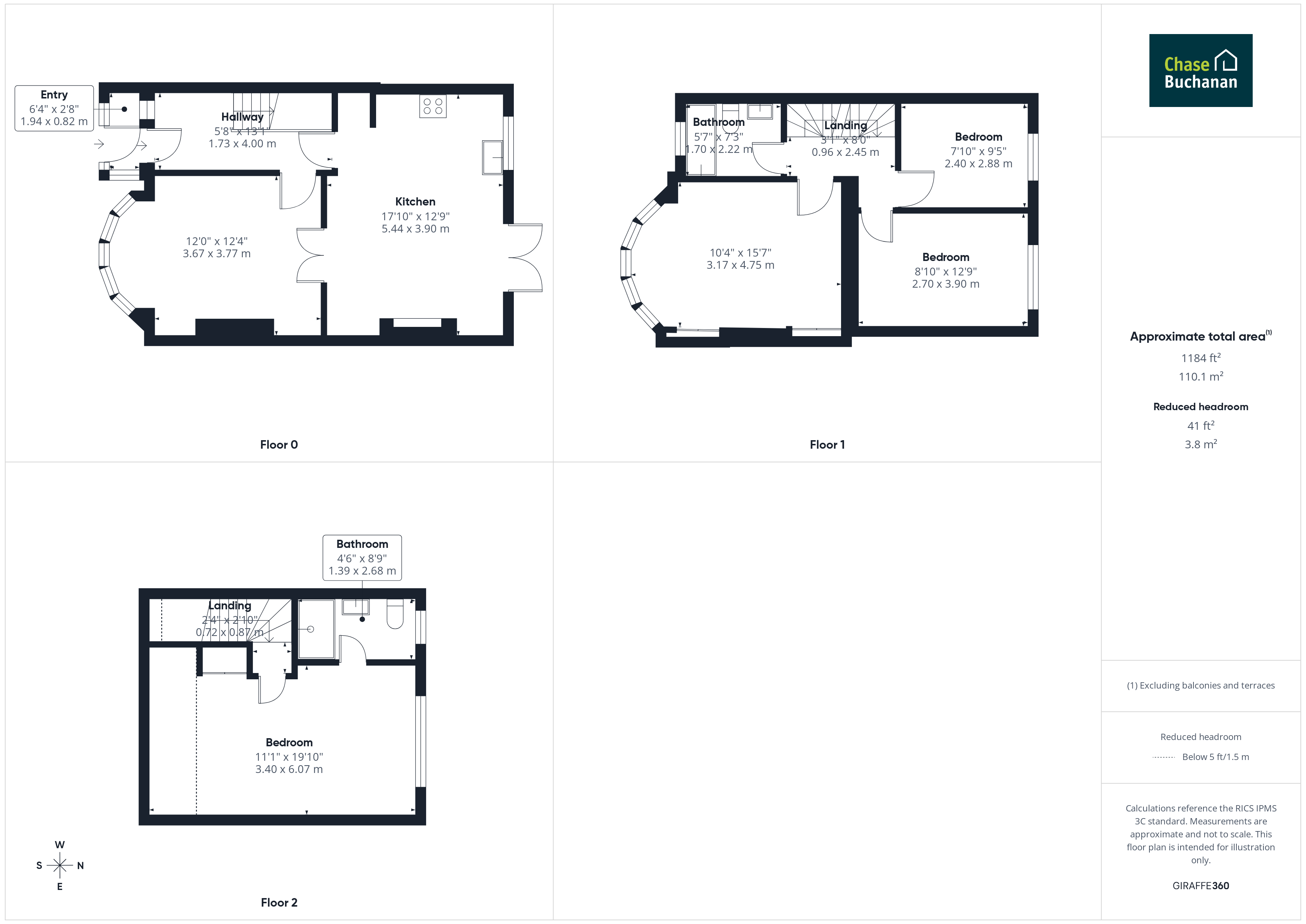 5, Larches Avenue, London floorplan