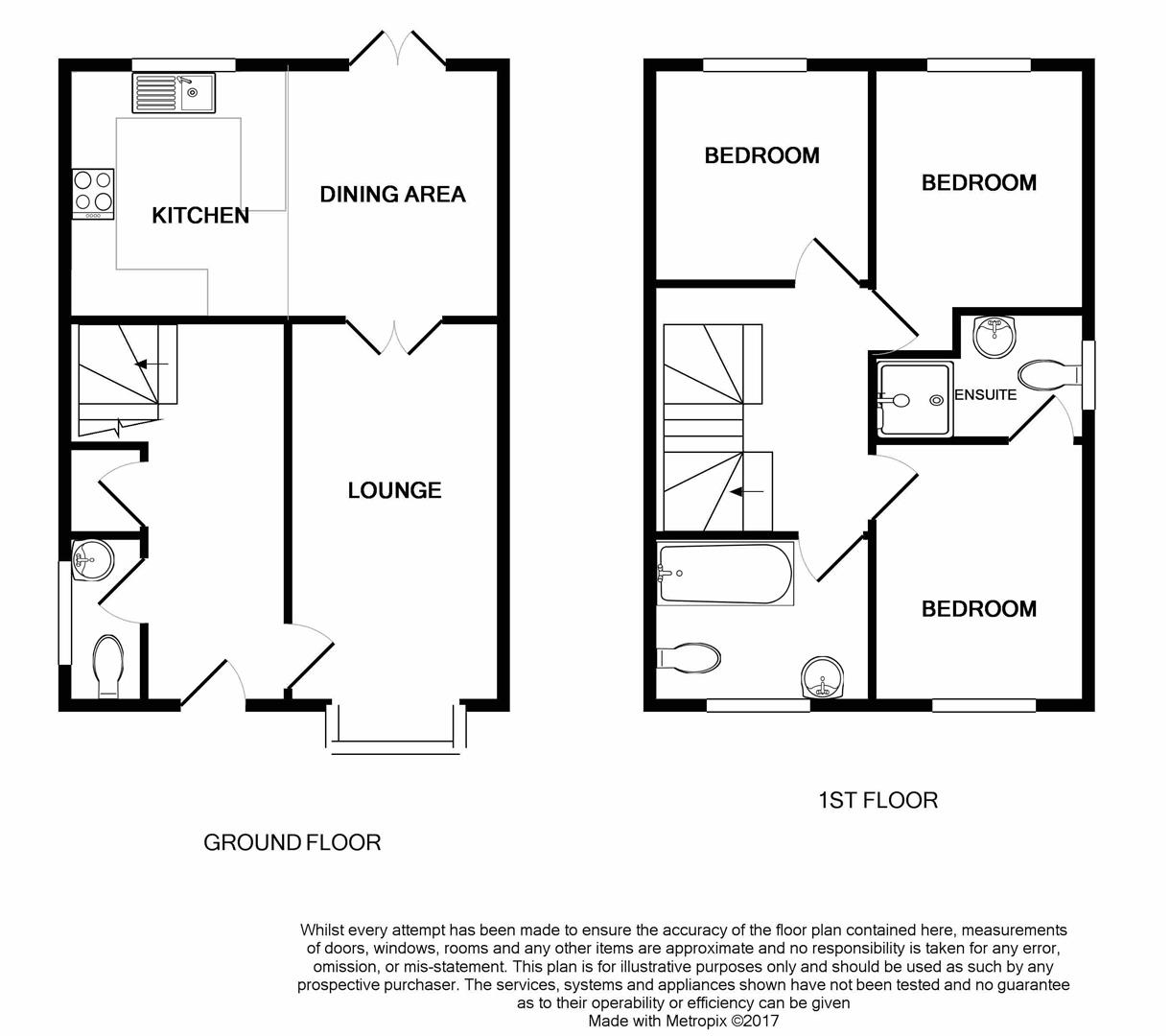 The Crest, Linton, DE12 6QE floorplan