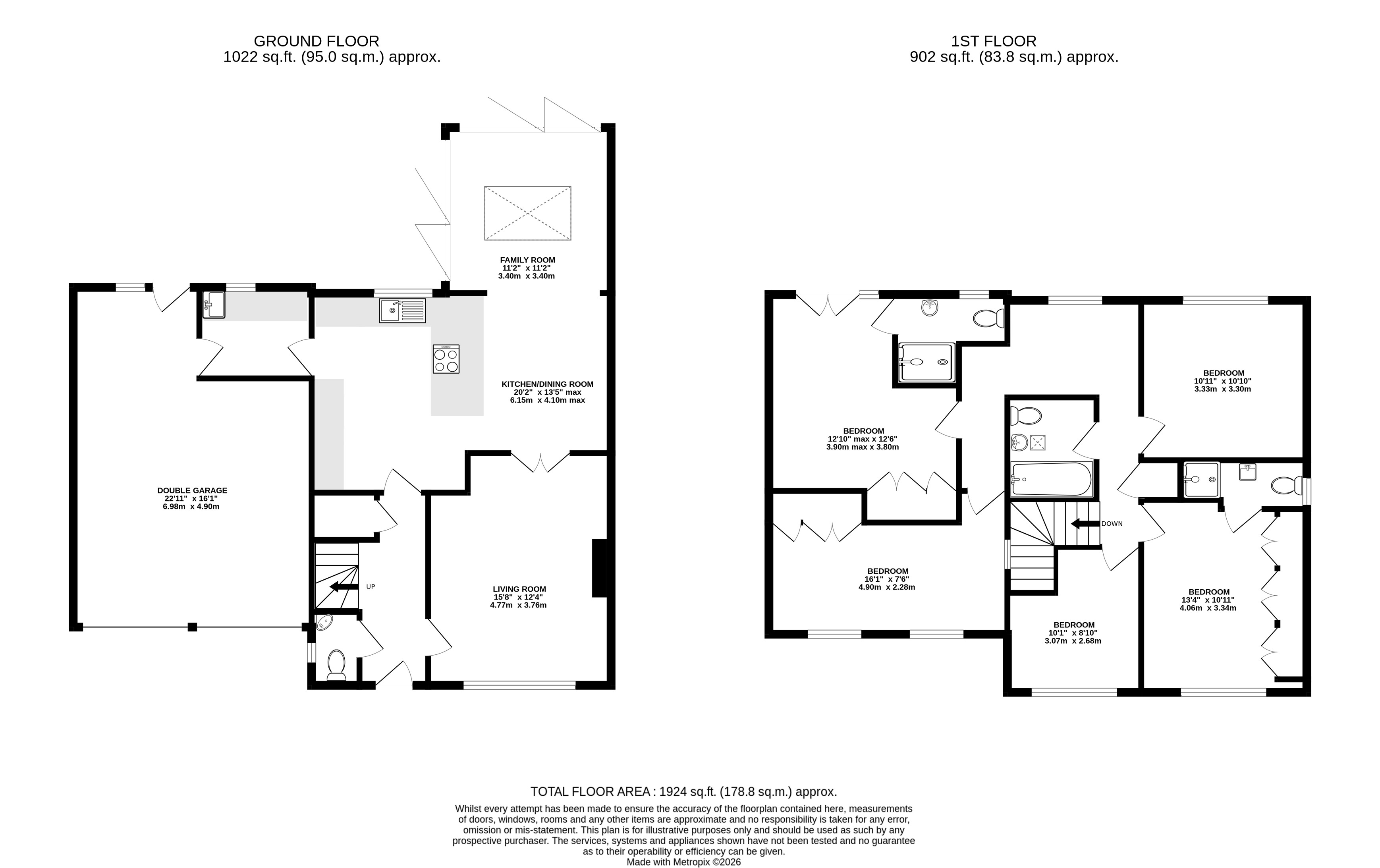 4, Squarefield Gardens, Hampshire floorplan