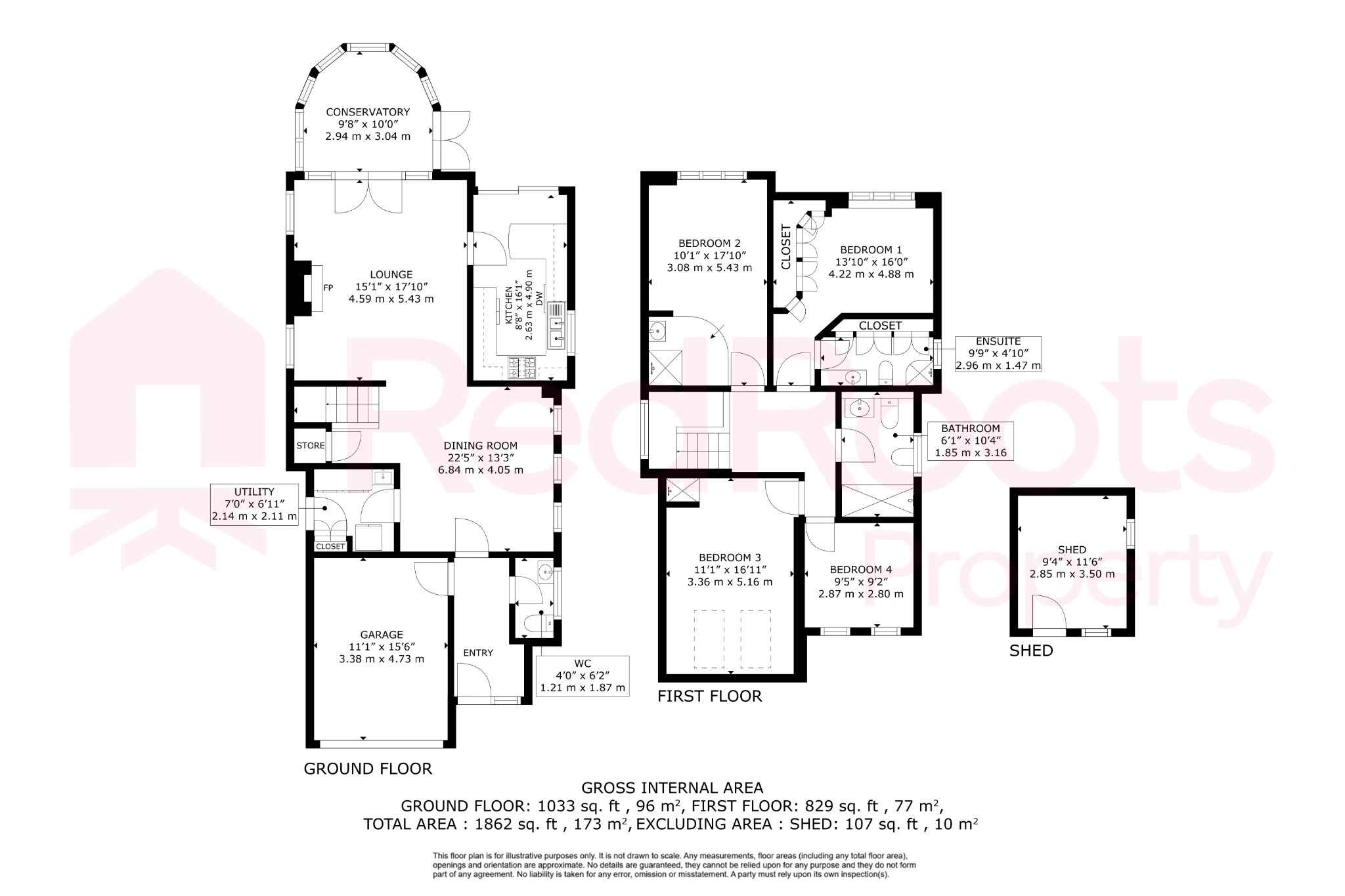 217 Melton Road, Sprotbrough, South Yorkshire floorplan