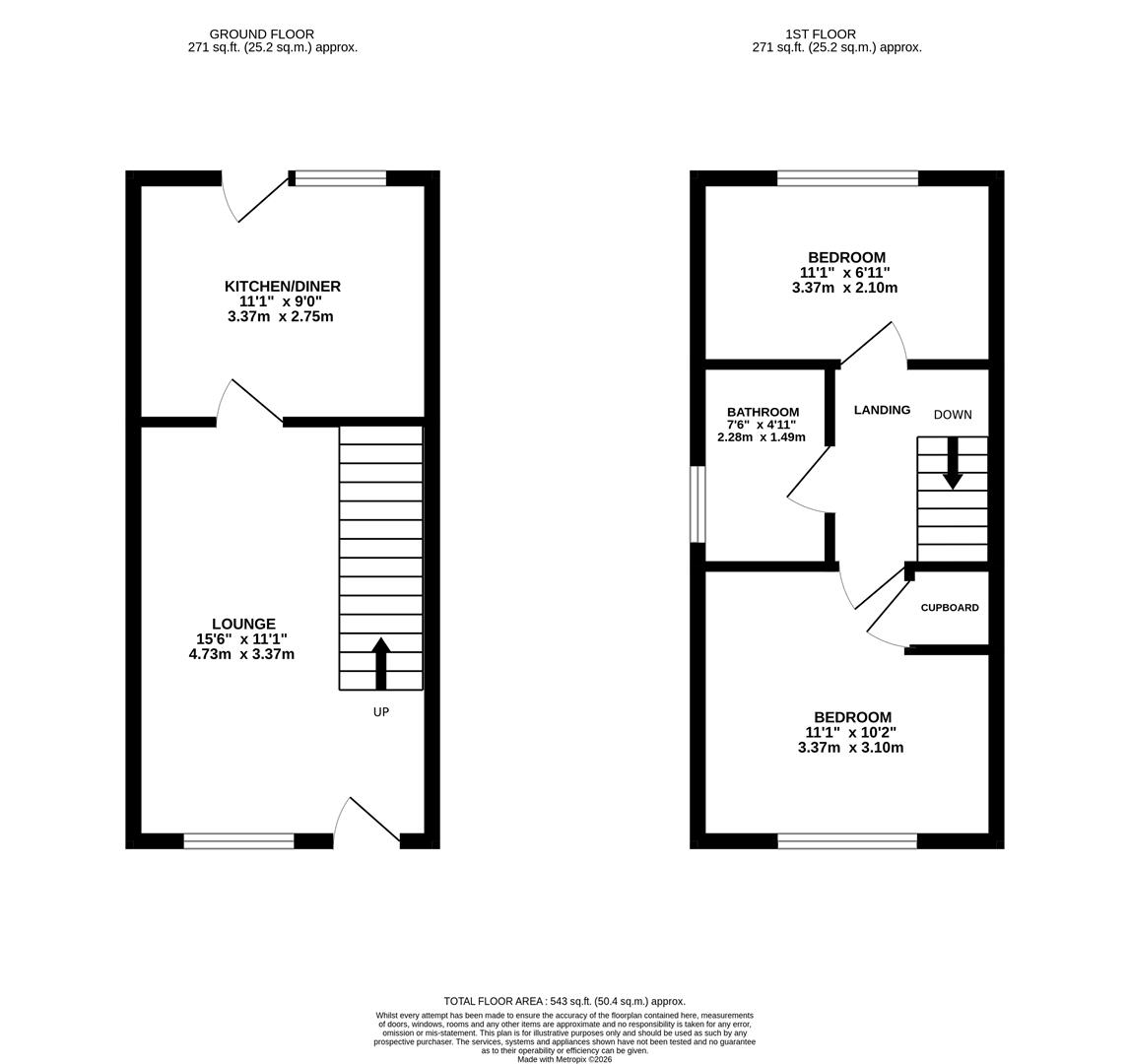 18, Broadways Drive, Bristol floorplan