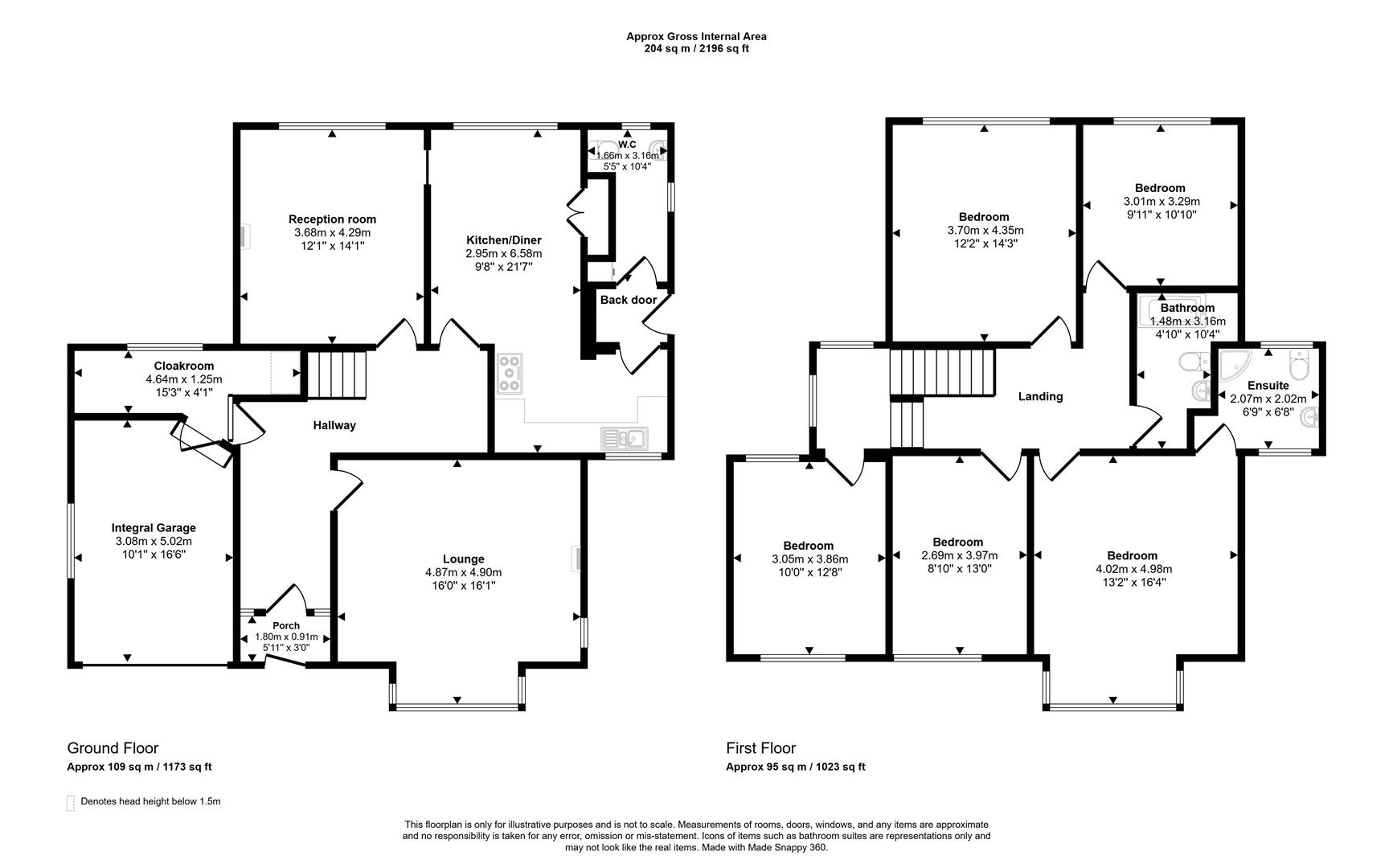 Y Glyn, Llangunnor Road, Carmarthen floorplan