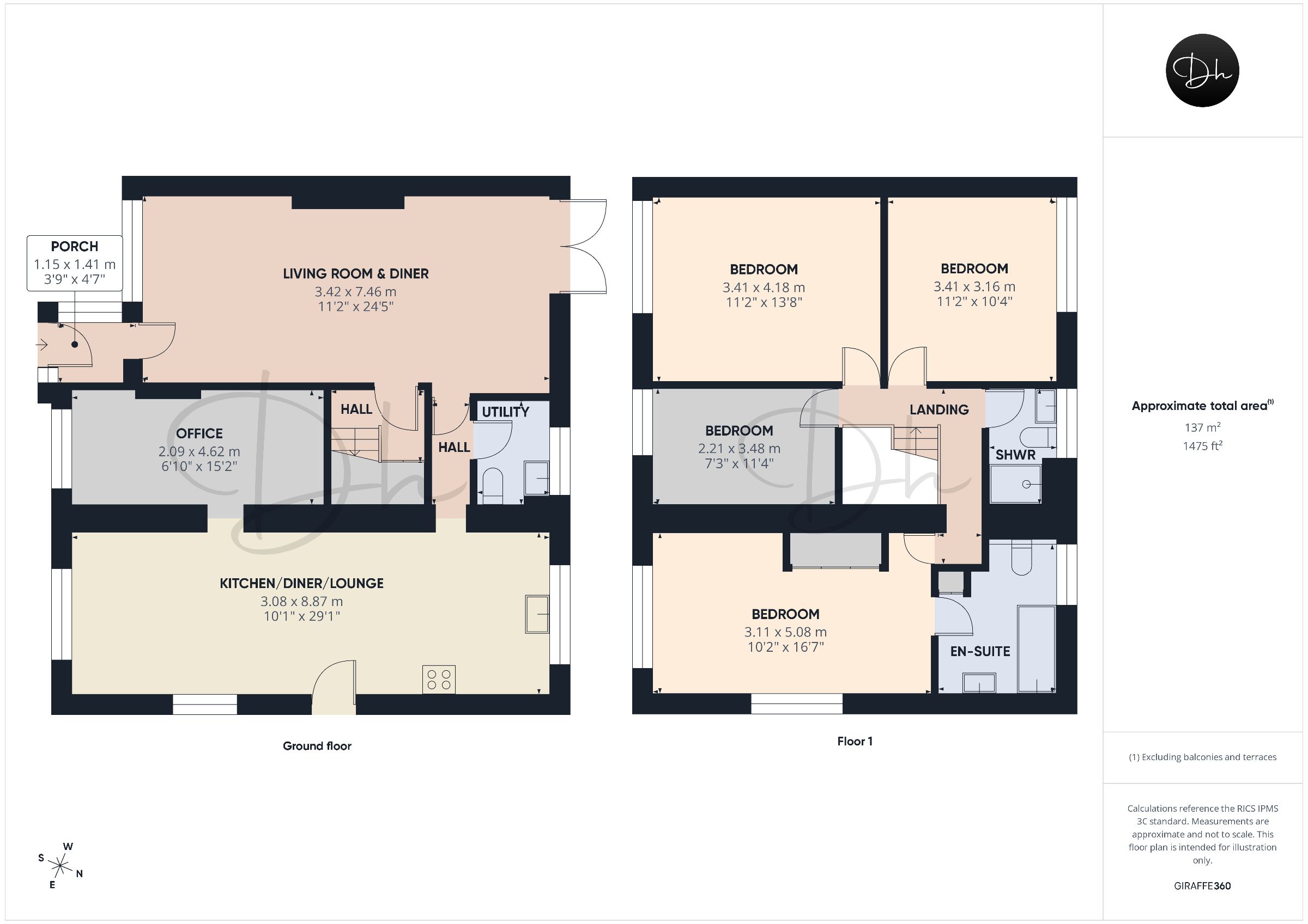 57 Raddicombe Drive, Brixham floorplan