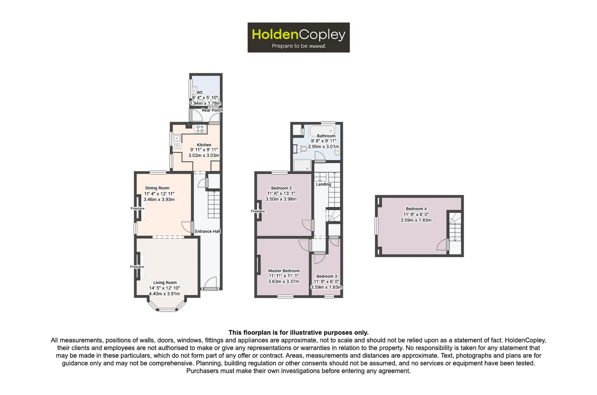69 Church Drive, Nottingham floorplan