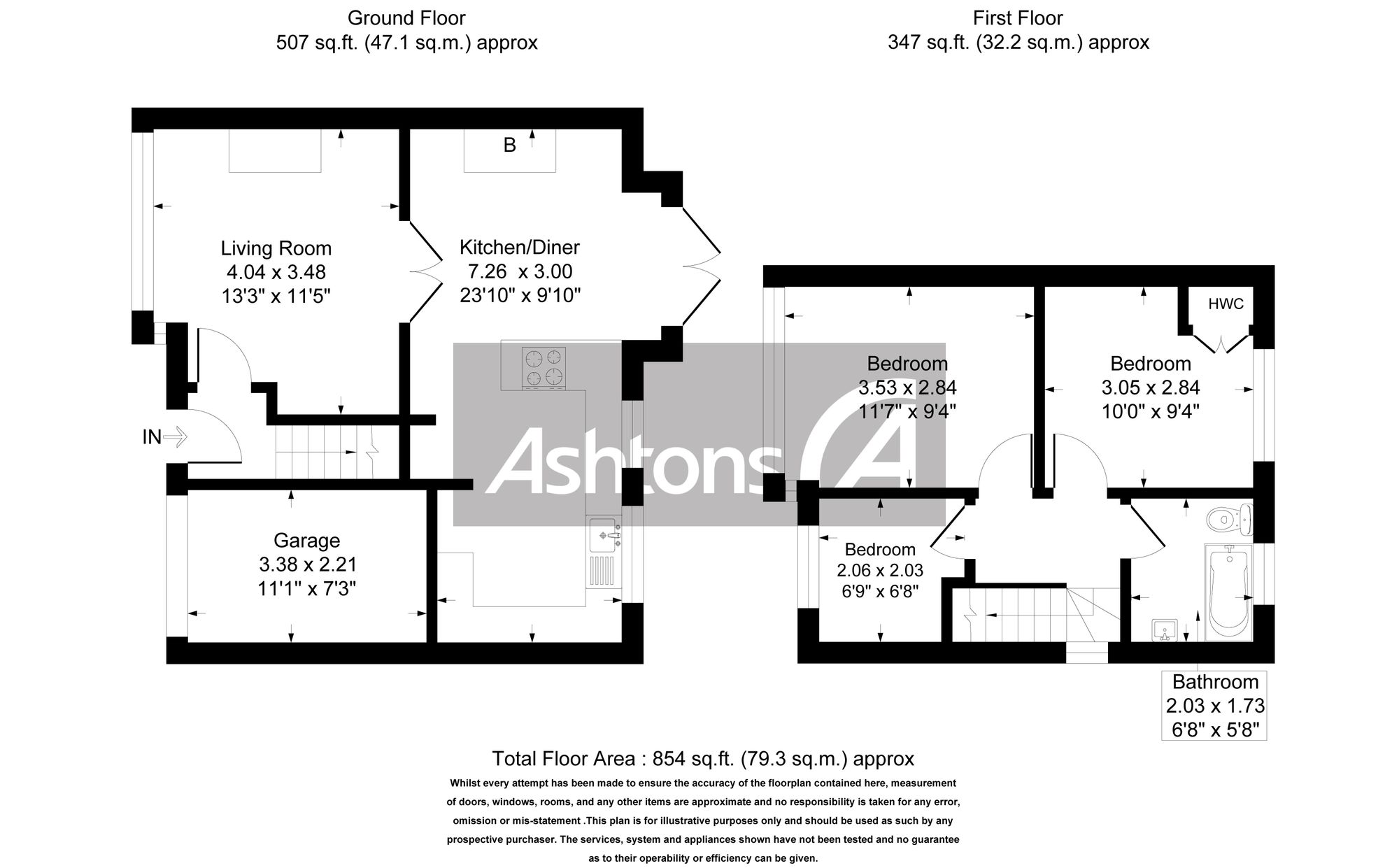 395 Atherton Road, Wigan floorplan