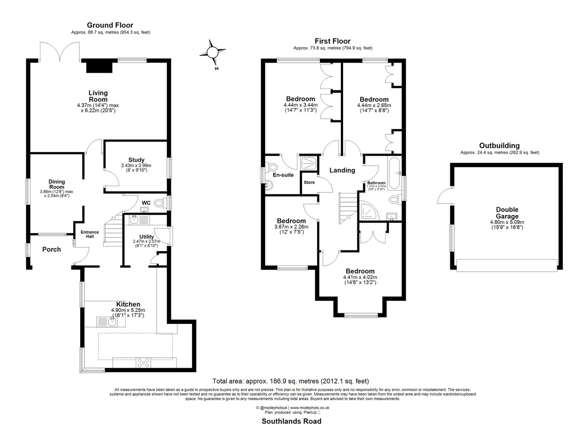 Ashbourne Southlands Road, Billericay floorplan