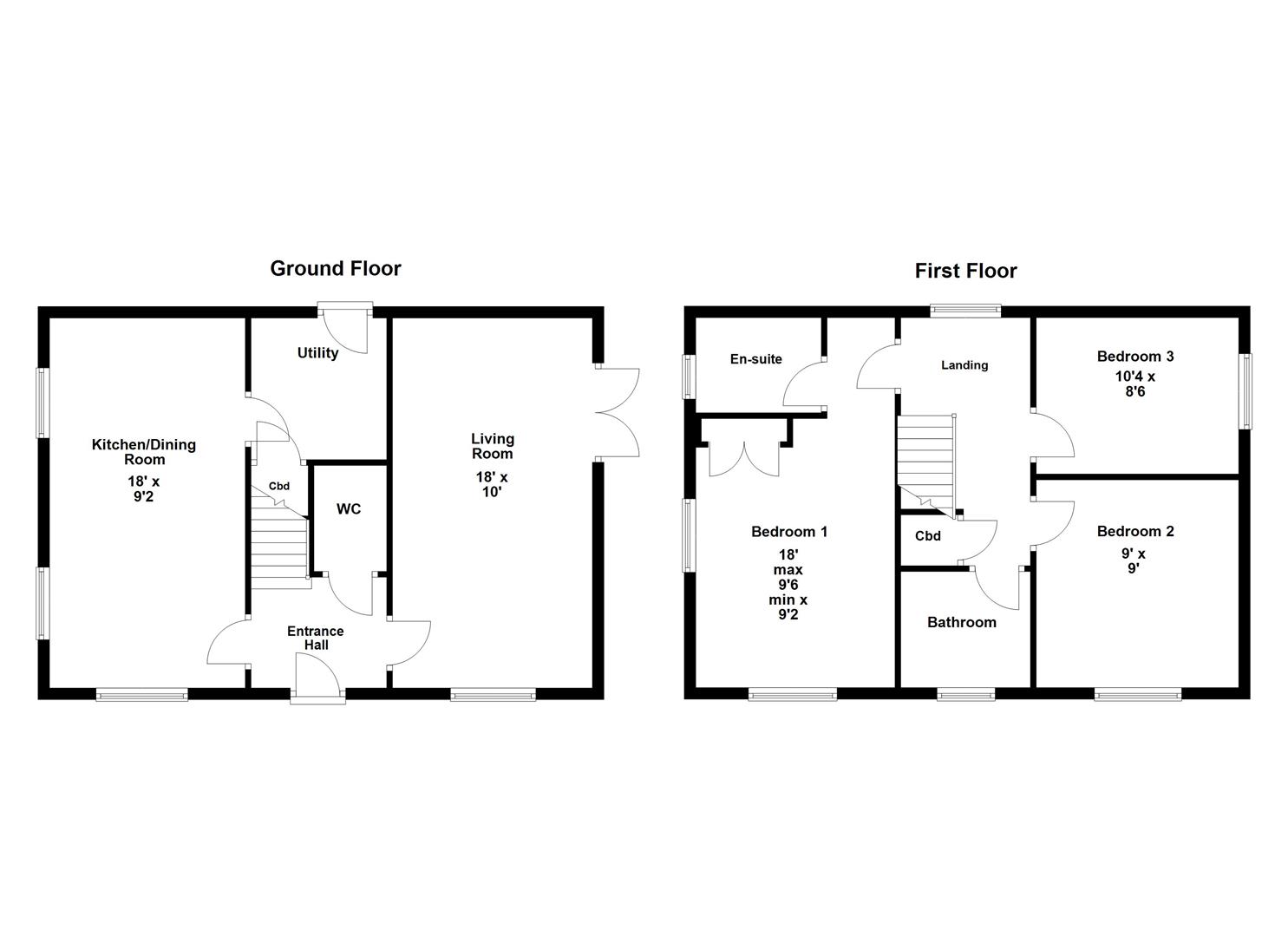 24, Sunningdale Drive, Priors Hall Park floorplan