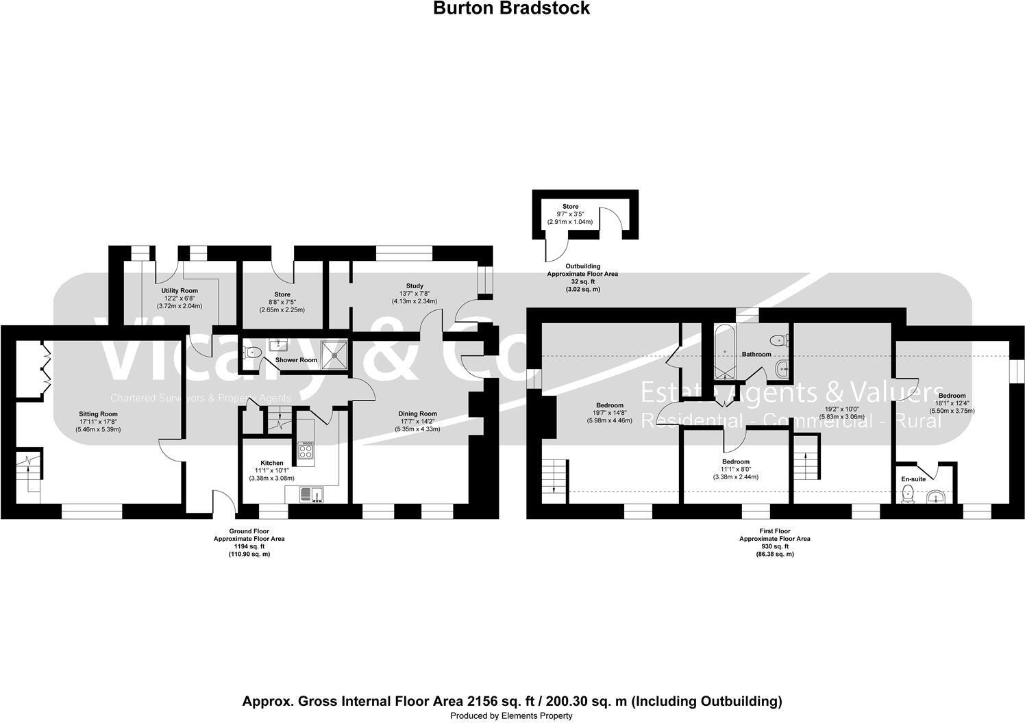 Rookery Cottage, Church Street, Bridport floorplan