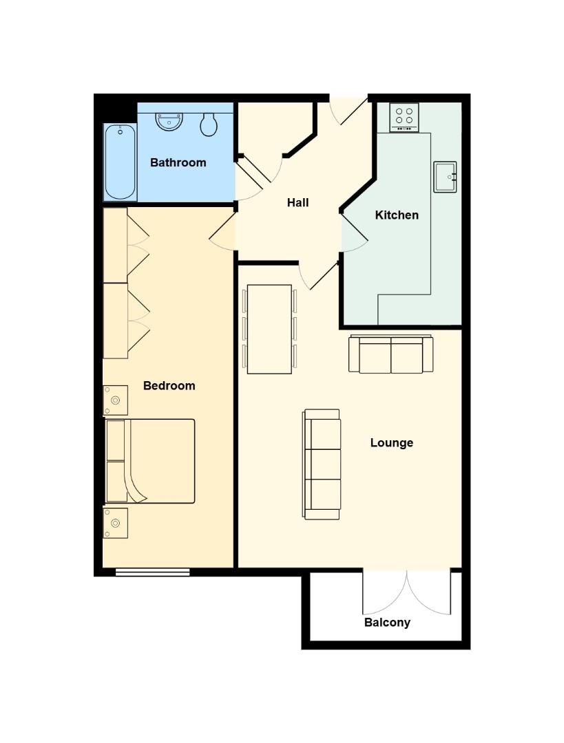 Geneva House, 29 Penstone Court, Chandlery Way, Cardiff floorplan