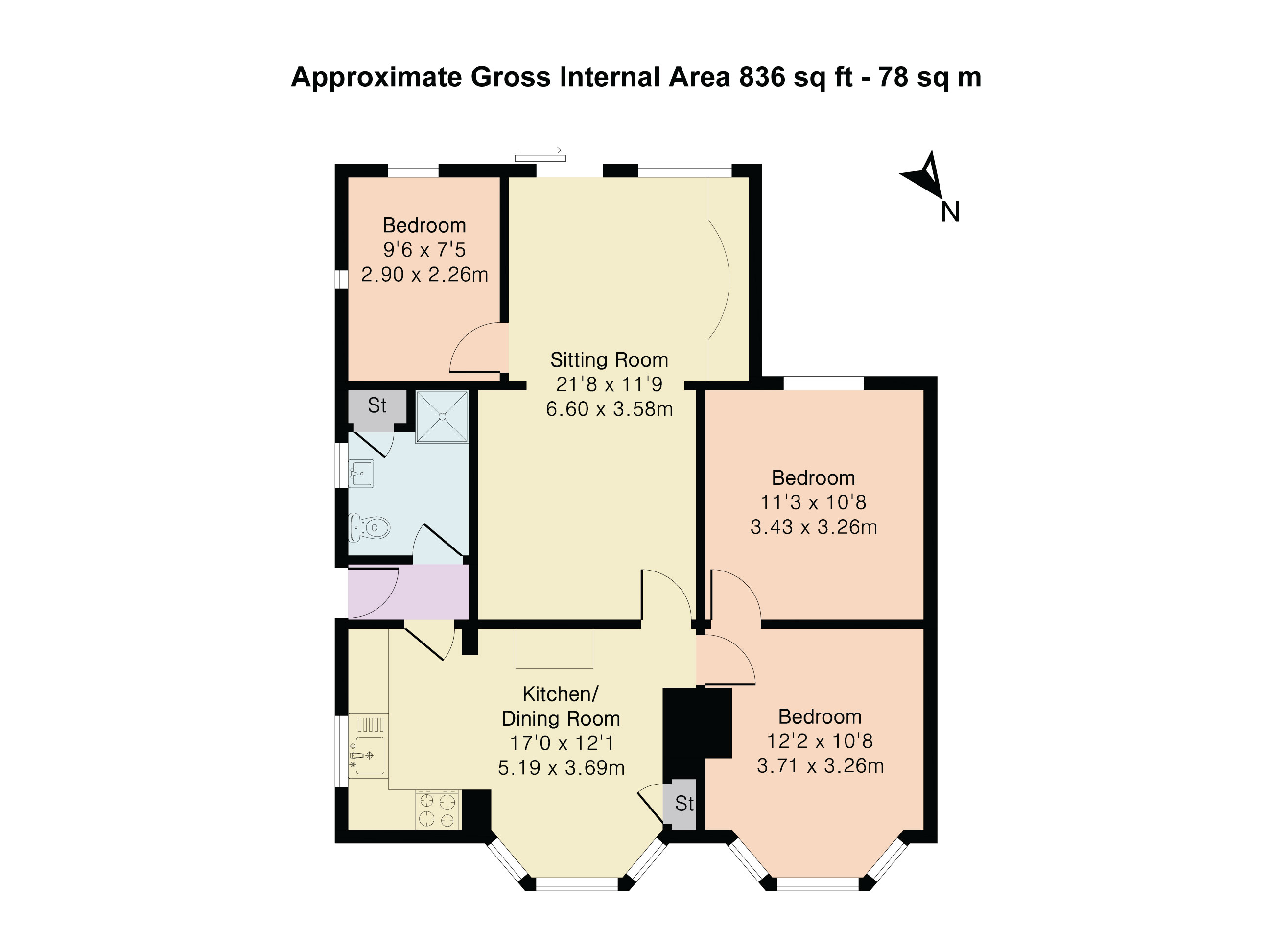 36 Elvendon Road, 36 Elvendon Road, Goring on Thames floorplan