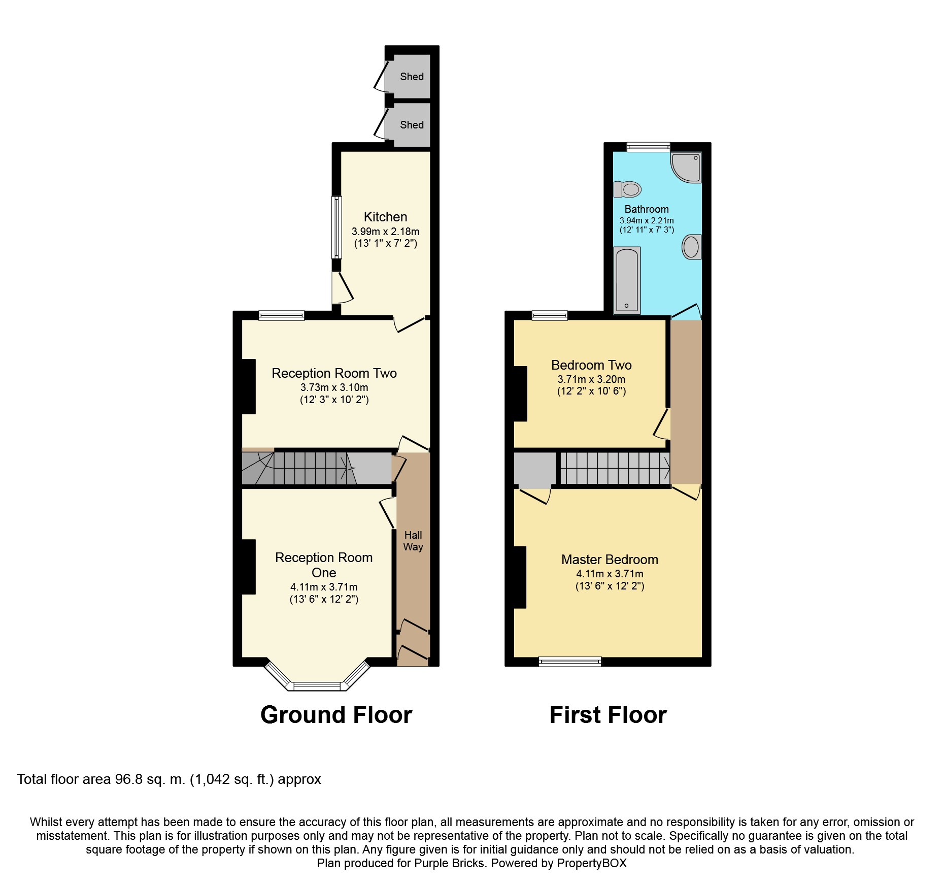 2 Bedrooms Terraced house for sale in Trafalgar Road, Birmingham B13