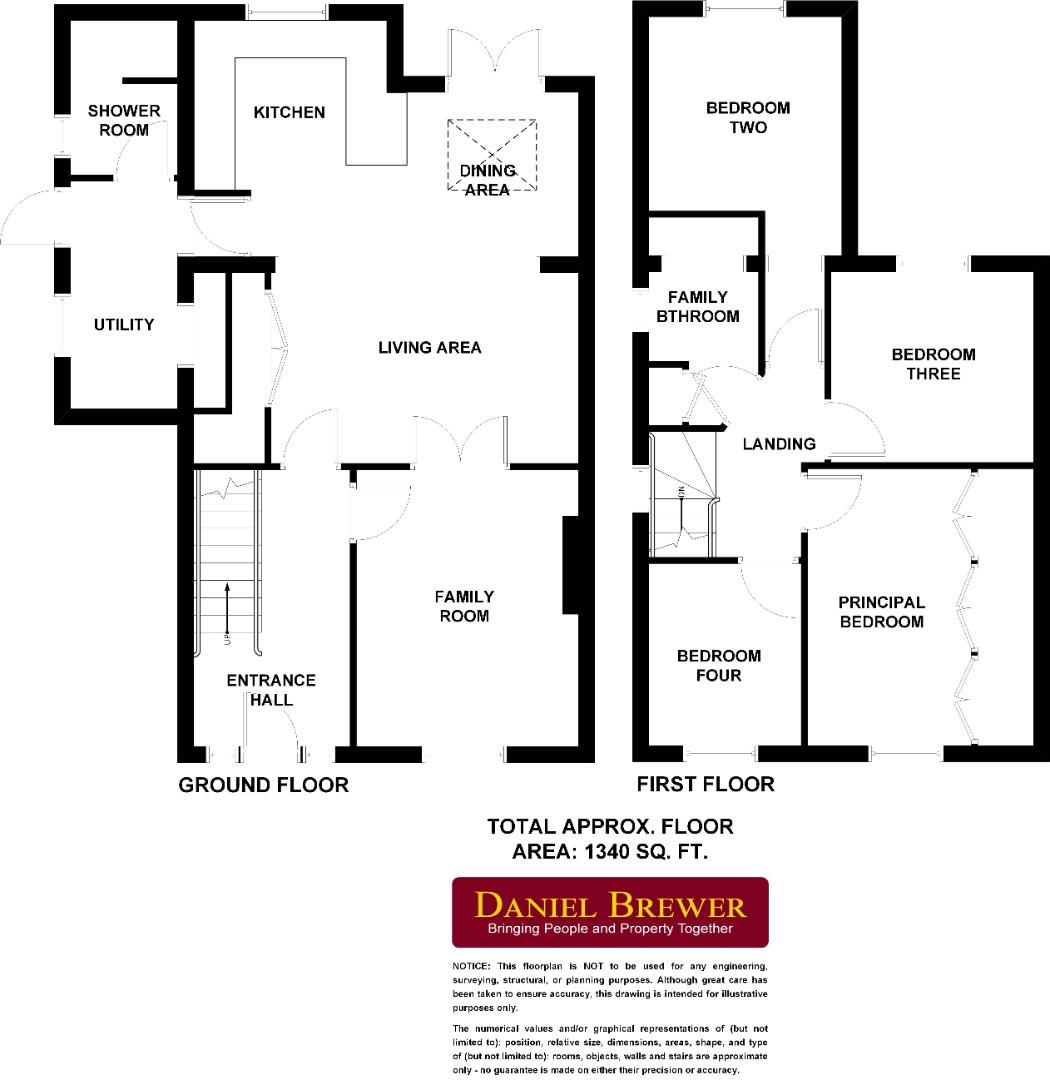 Loreley, Bannister Green, Felsted, Dunmow floorplan