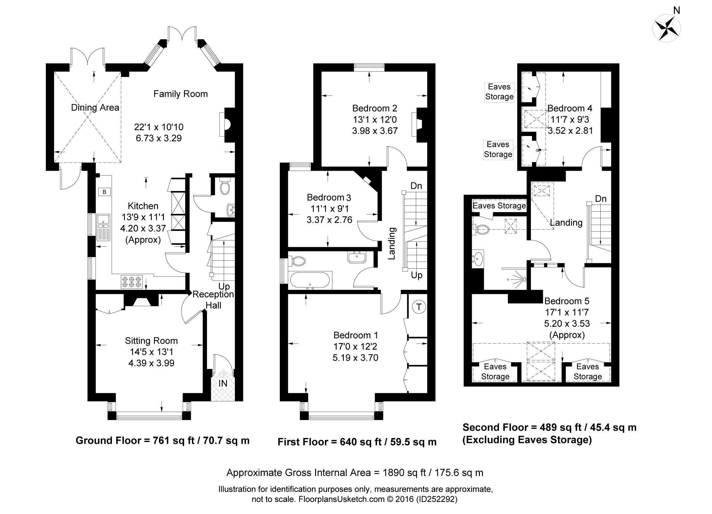 5 Bedrooms Semi-detached house to rent in Thorold Road, Farnham GU9