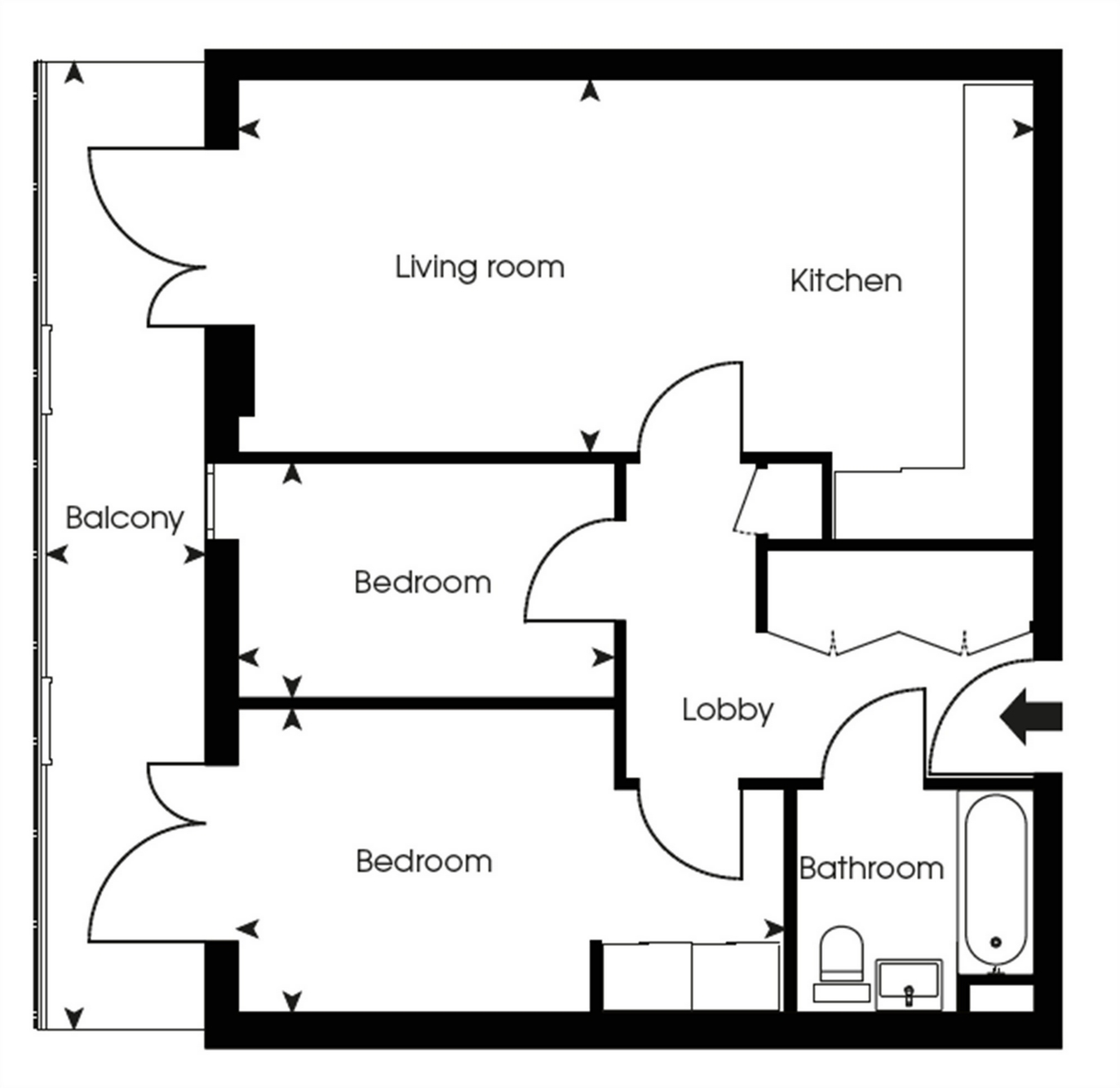 2 Bedrooms Flat to rent in Harper Studios, 20 Love Lane, Woolwich Central, London SE18
