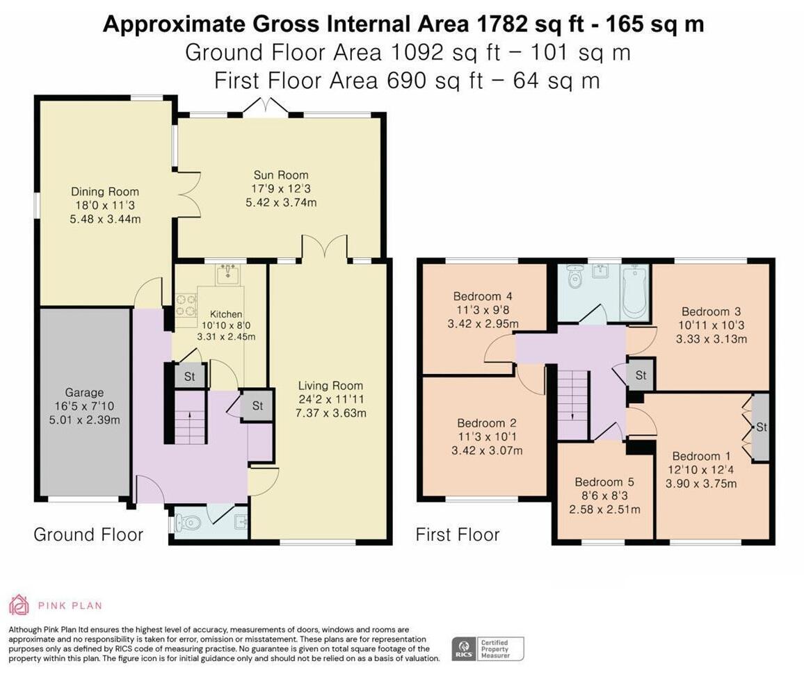 16, Elvedon Way, Newmarket floorplan