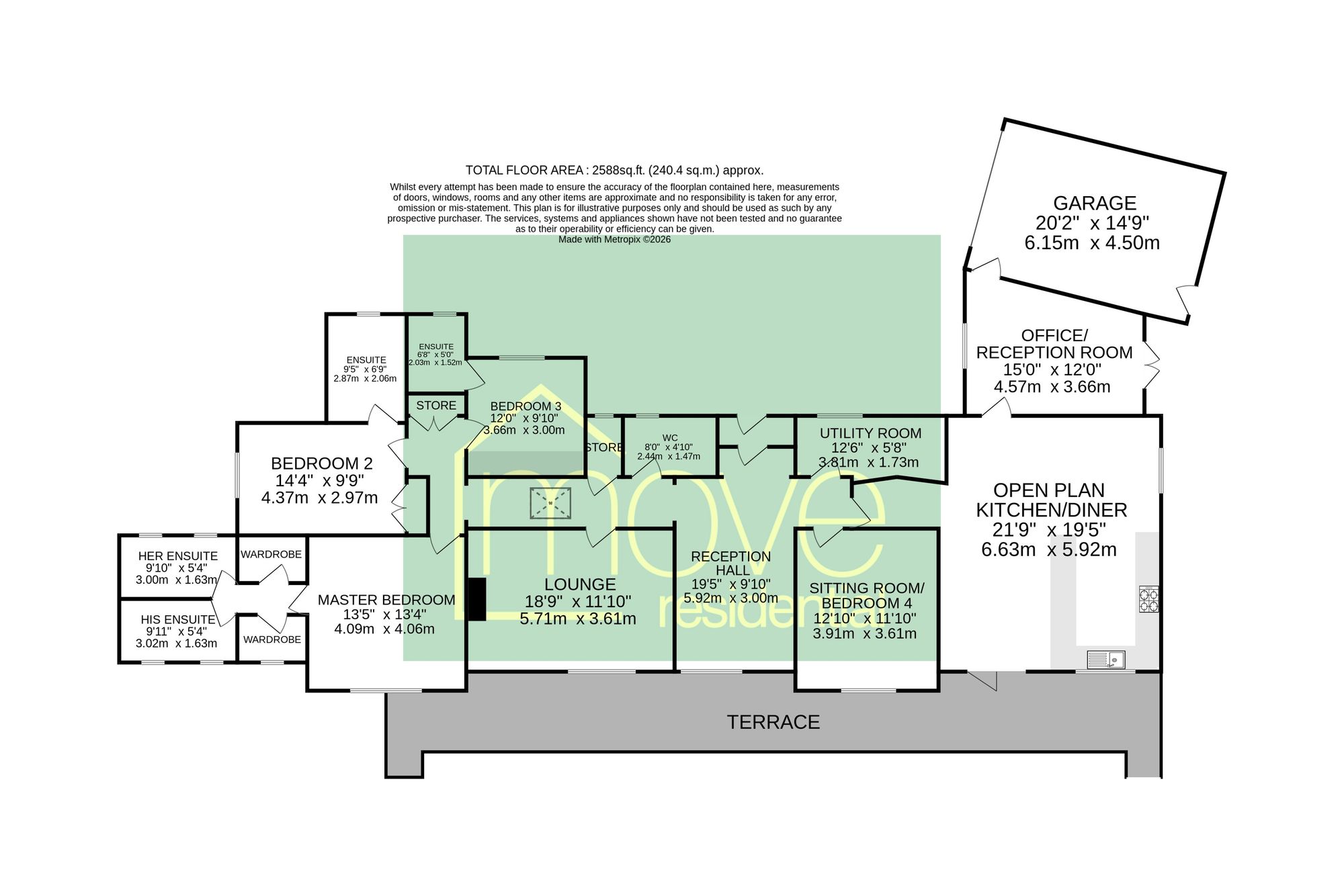 Taranaki Brow Lane, Wirral floorplan