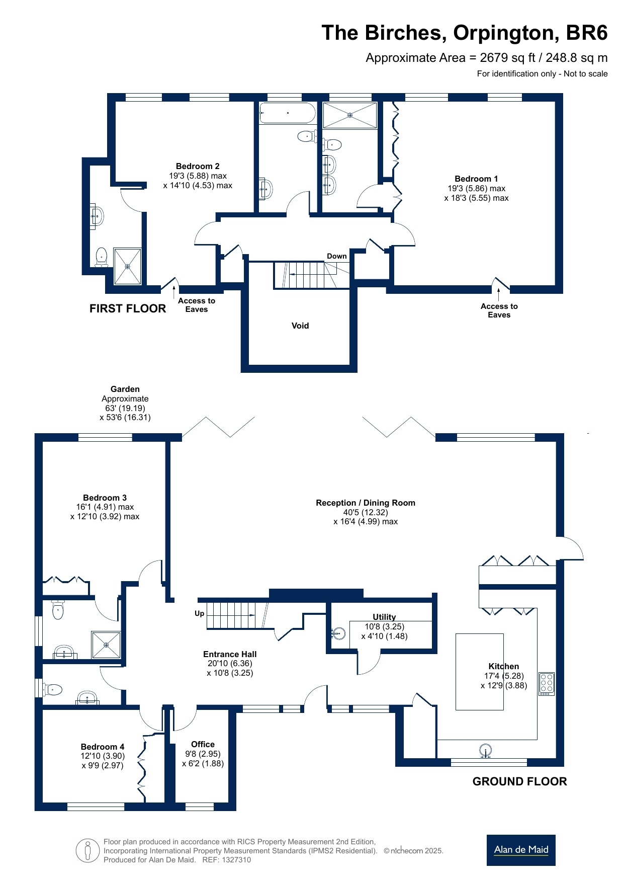 8, The Birches, Orpington floorplan