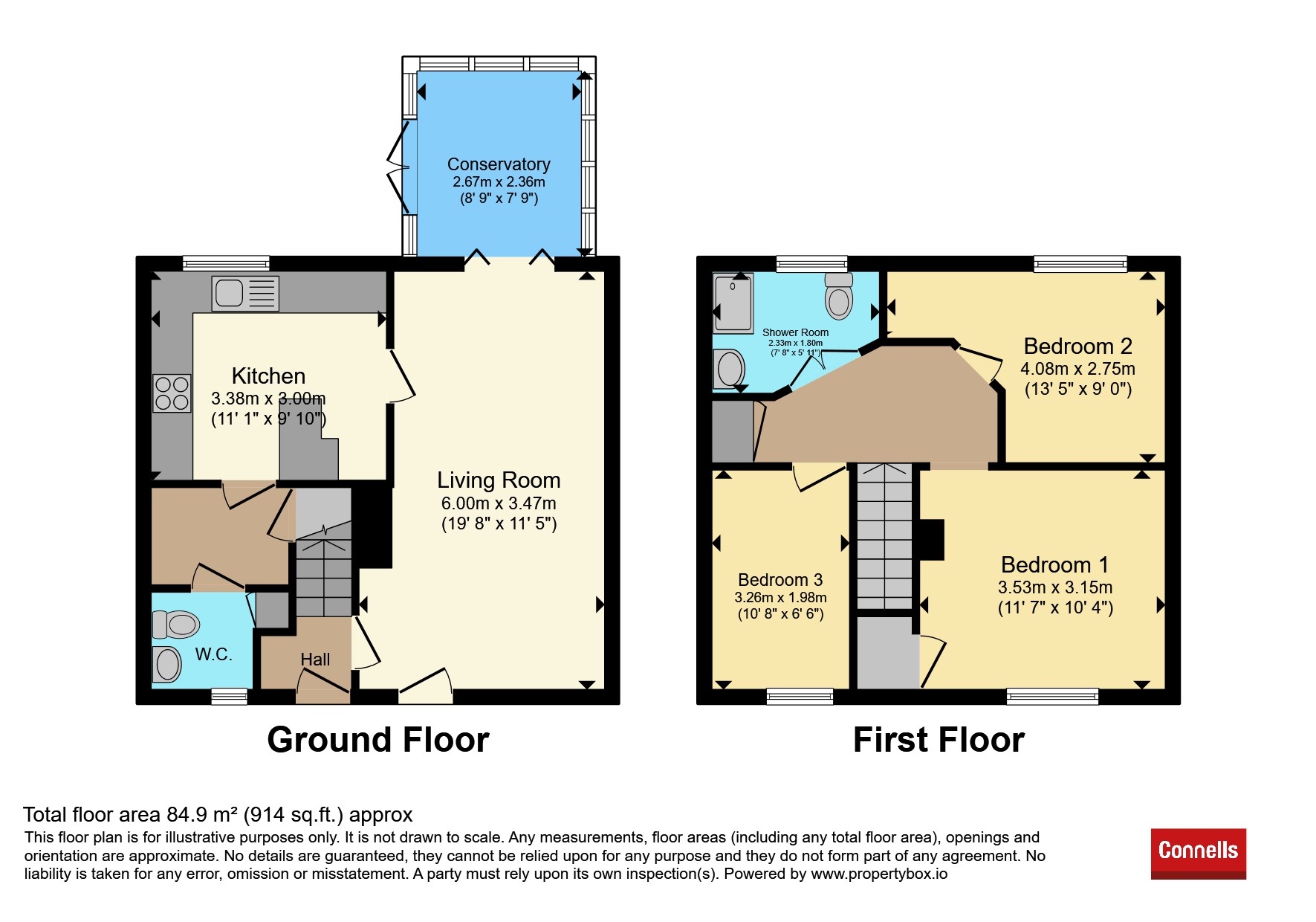 72, Keble Avenue, Bristol floorplan