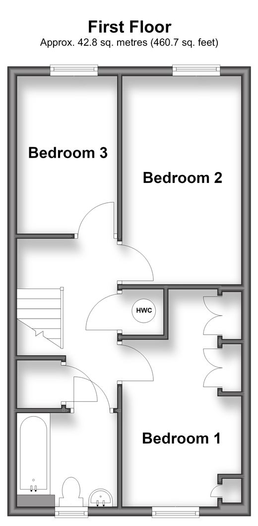 Locks Yard, Headcorn floorplan