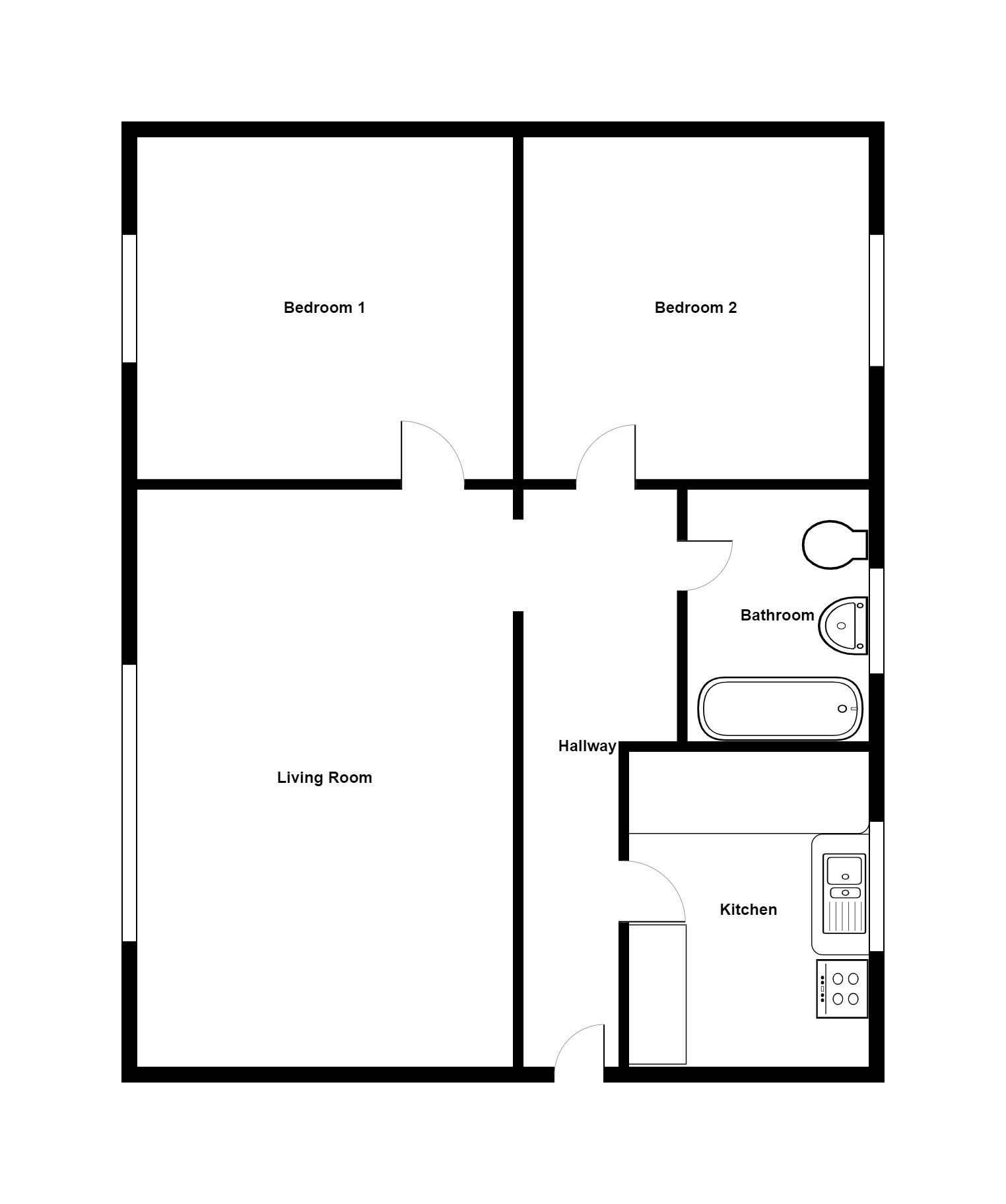 127, Clarkes Road, HARWICH floorplan
