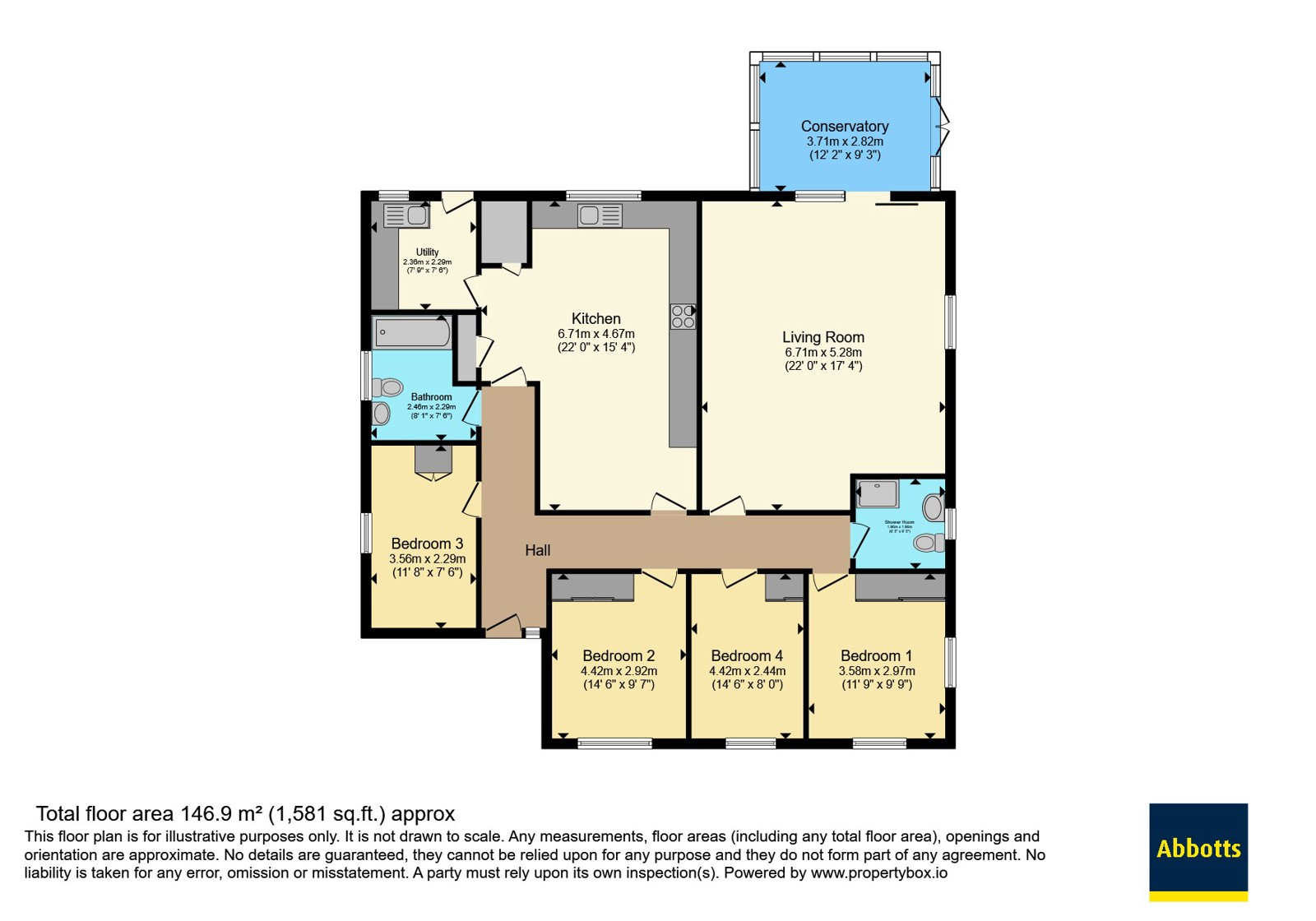 27, The Limes, Thetford floorplan
