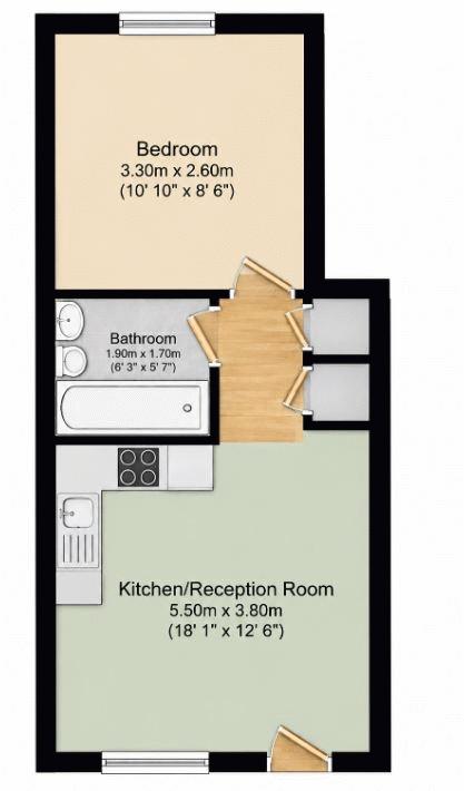 53, Priory Close, Beckenham floorplan