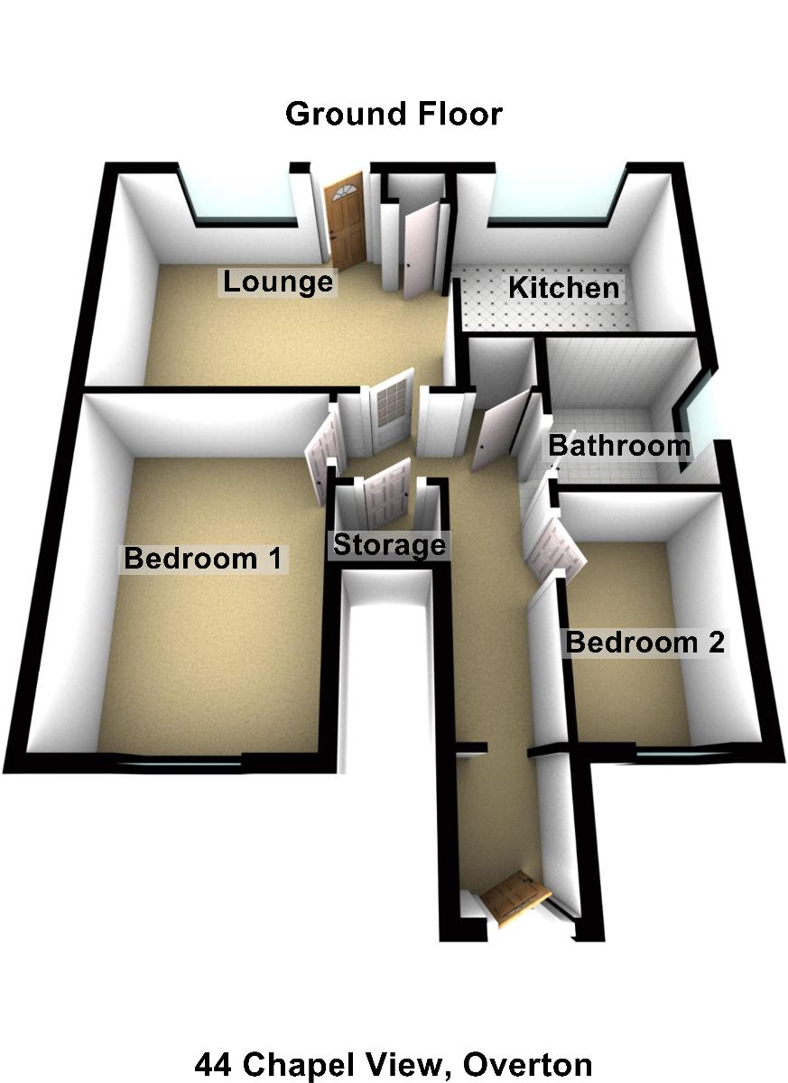 2 Bedrooms Flat for sale in Chapel View, Overton, Morecambe LA3