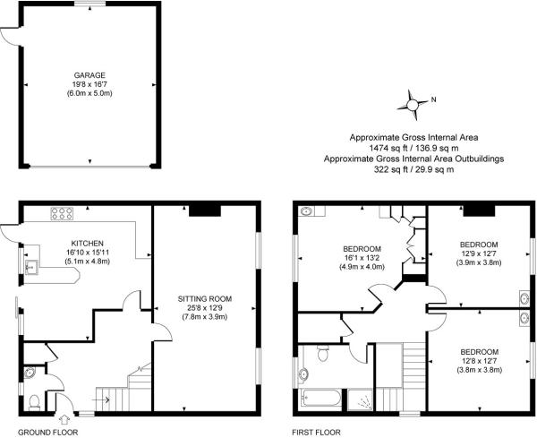 3 Bedrooms Detached house for sale in Gole Road, Pirbright, Woking GU24