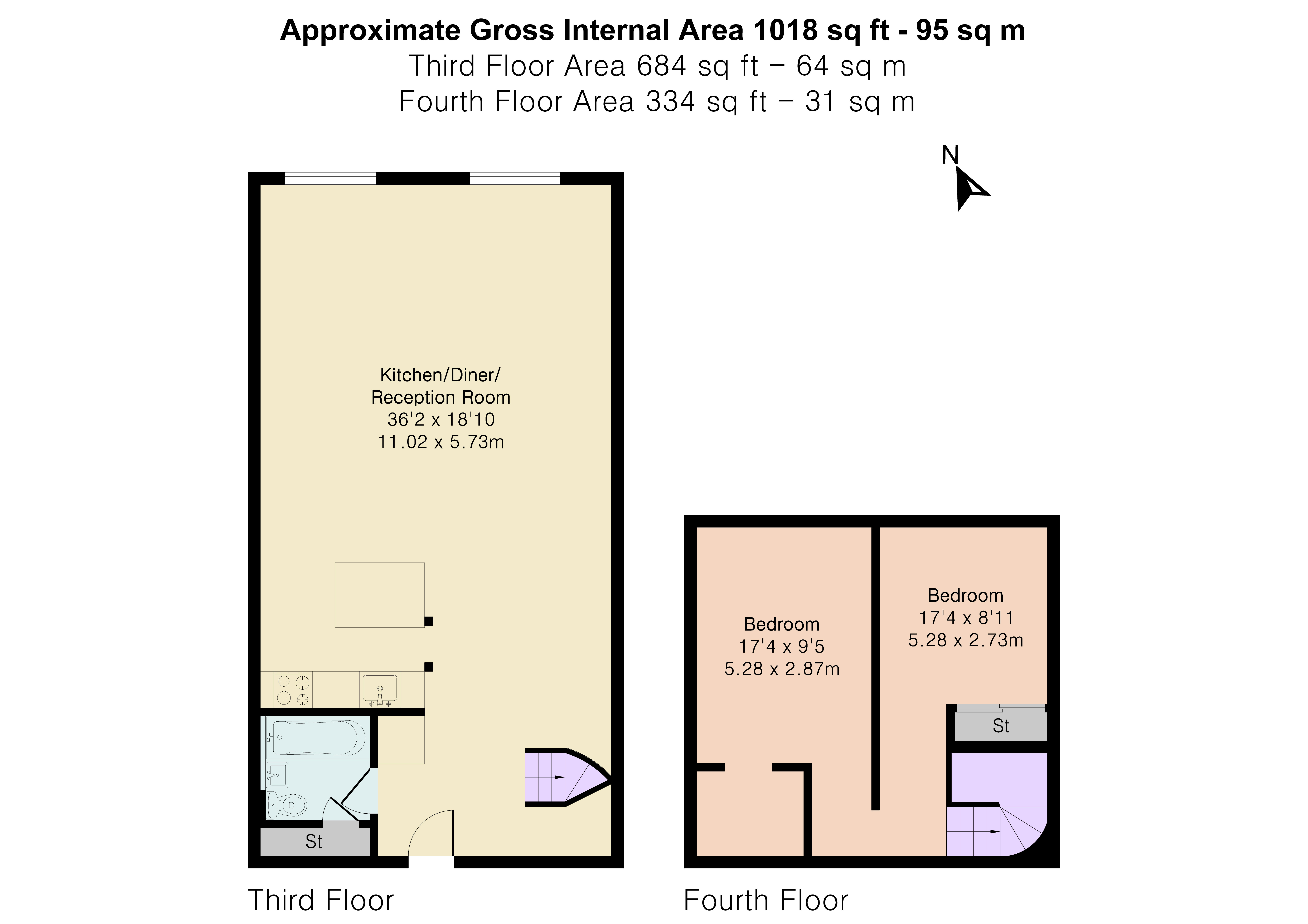 Fairfield Road, London floorplan
