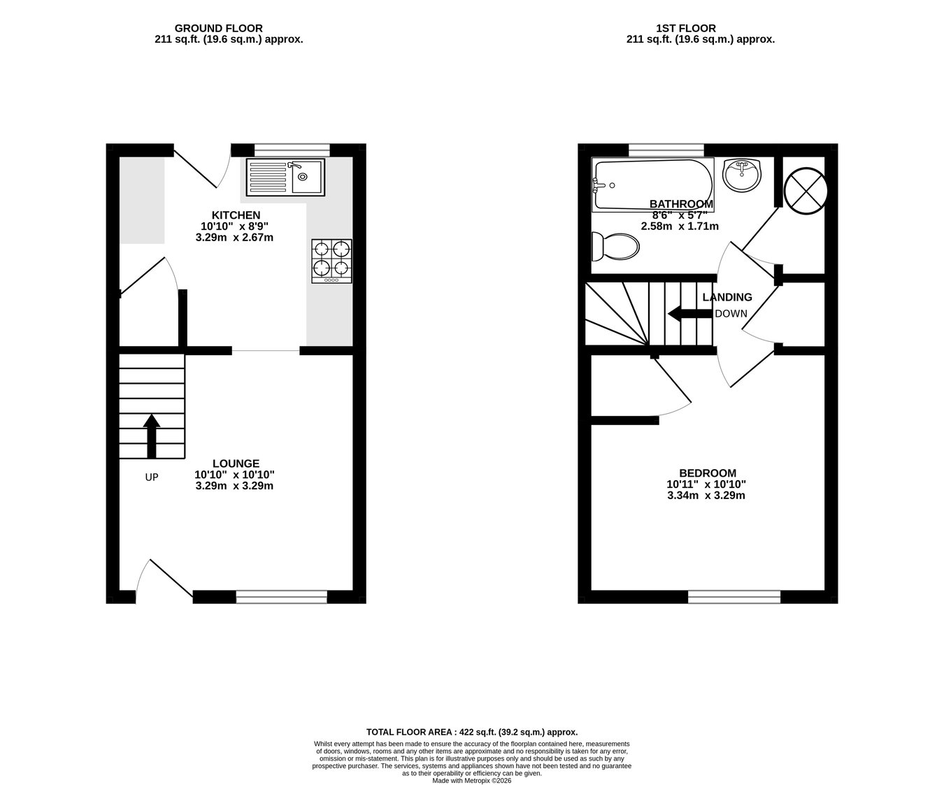 35, Harrington Close, Newbury floorplan