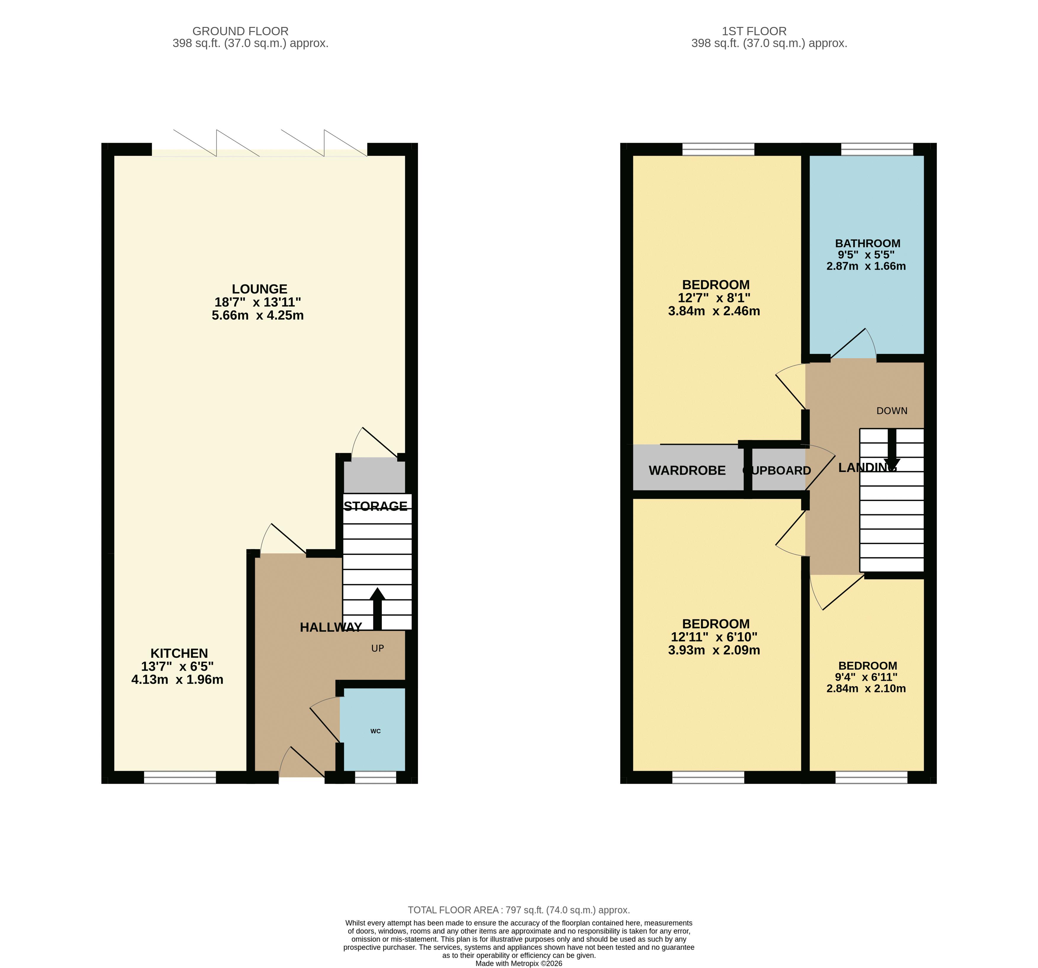 117, Bury Green Road, Waltham Cross floorplan