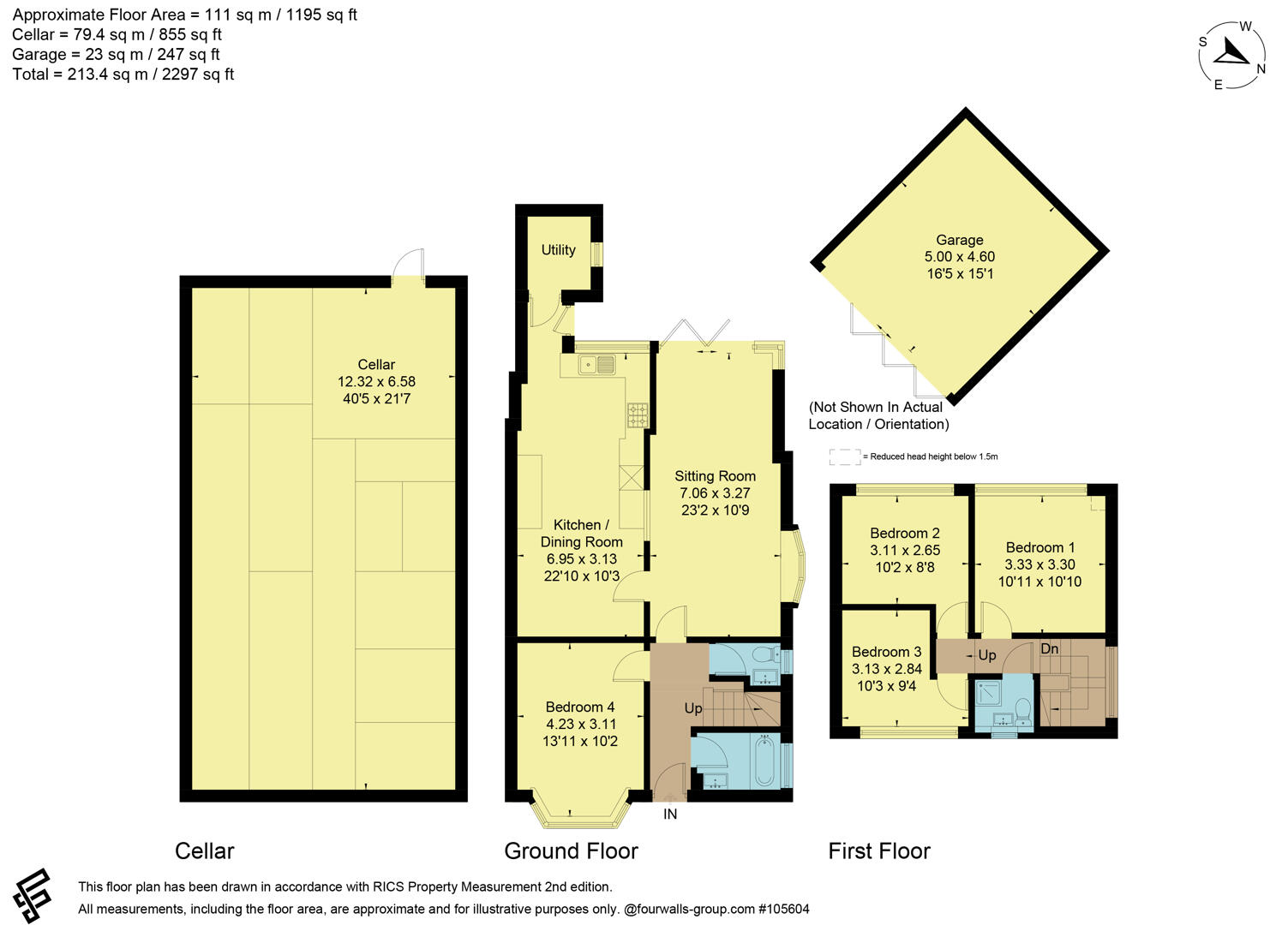 25, Banksfield Avenue, Leeds floorplan