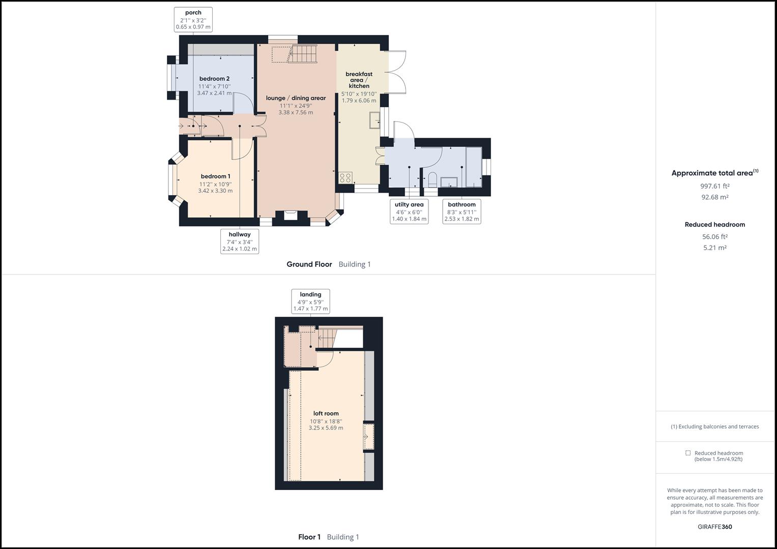 11, King Arthurs Drive, Strood floorplan