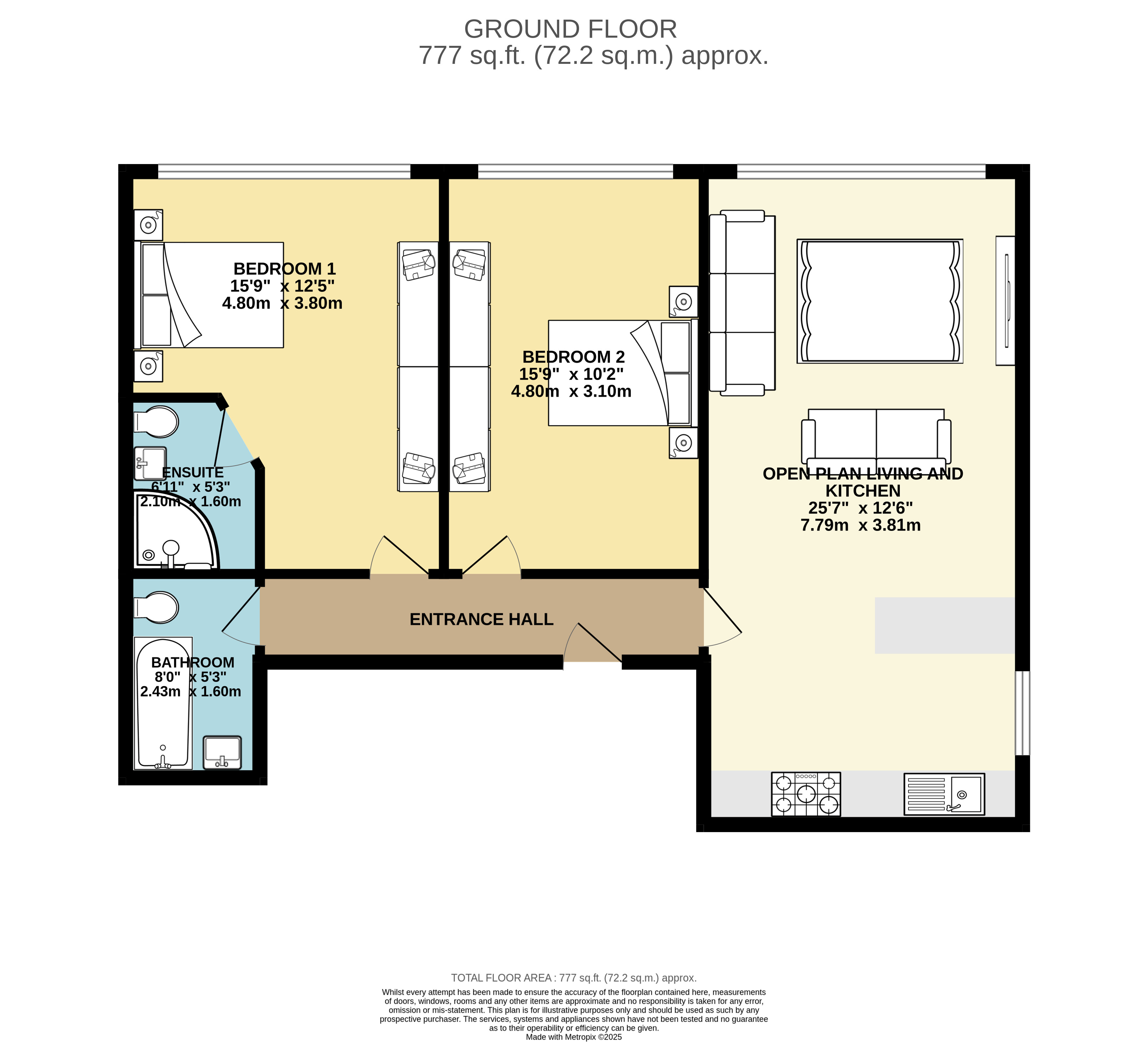 Greenview Court, Greenford floorplan