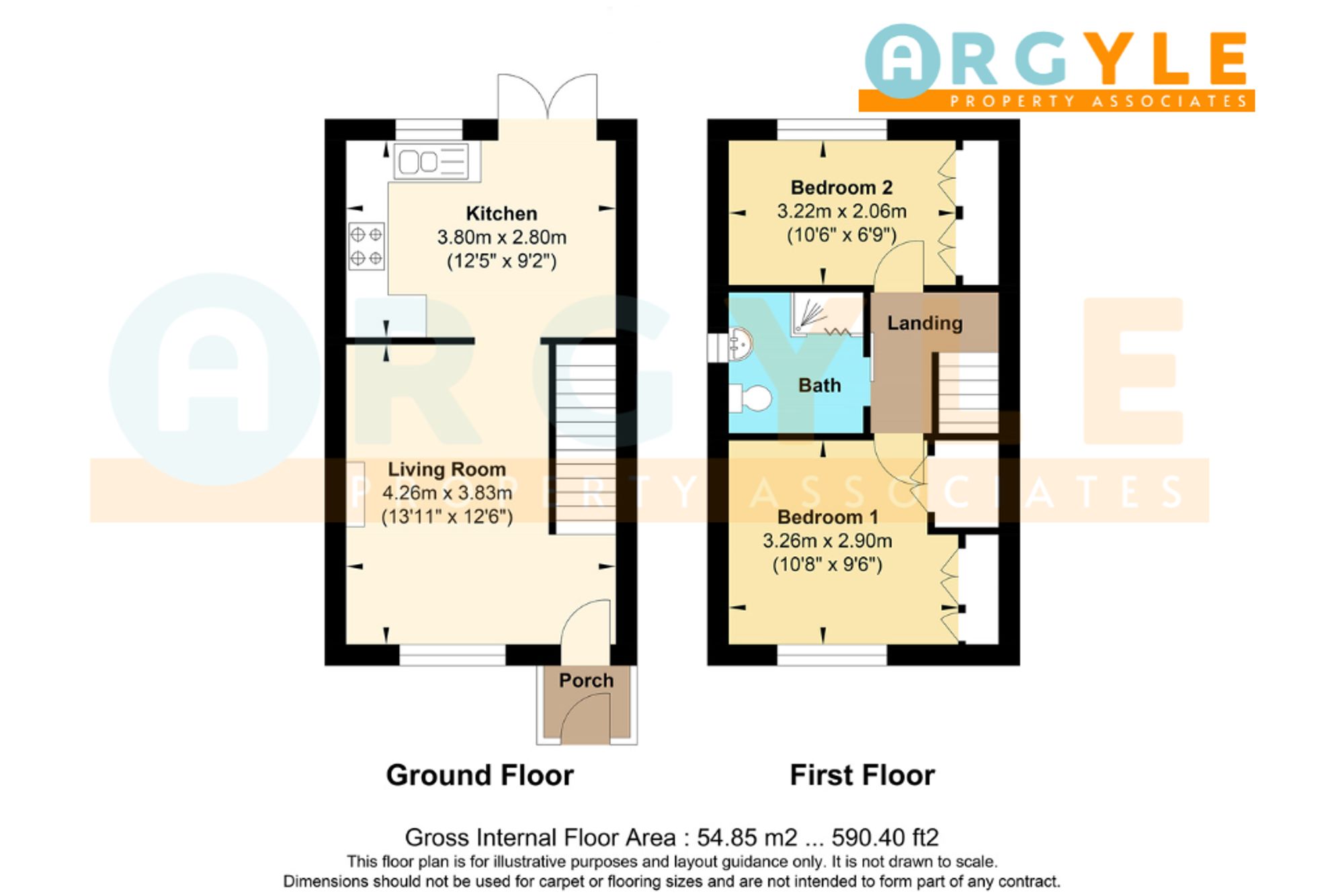 4 Spicer Close, Nottingham floorplan