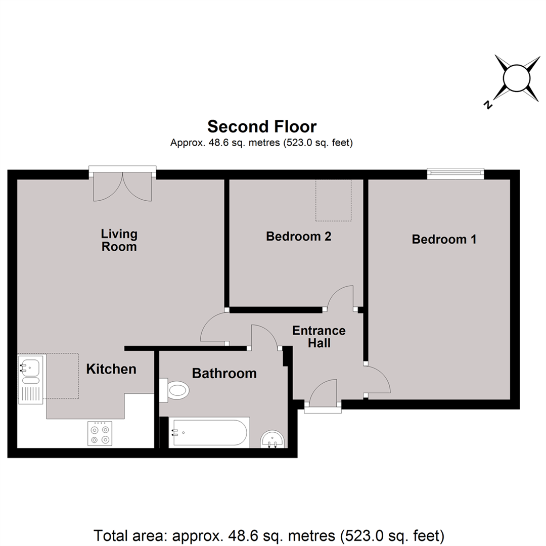 2 Bedrooms Flat to rent in St. Johns Road, Whitstable CT5