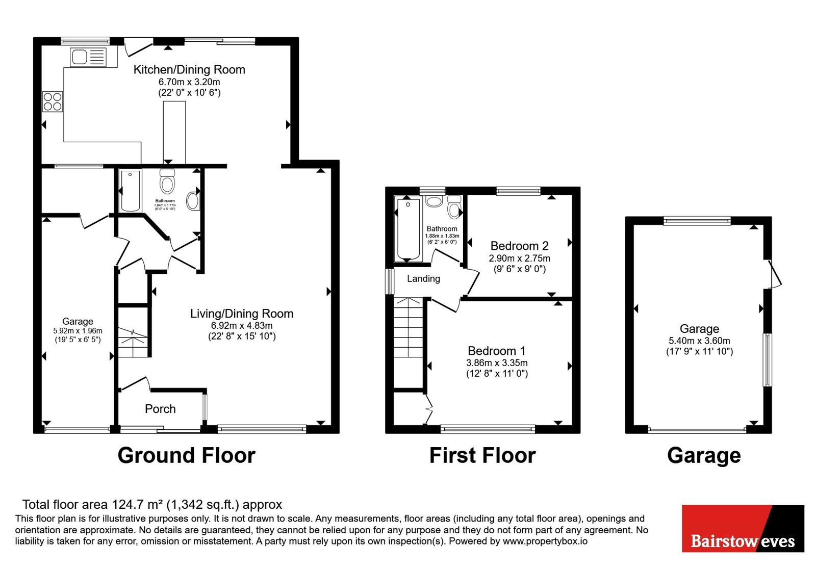 Leyburn Road, London floorplan