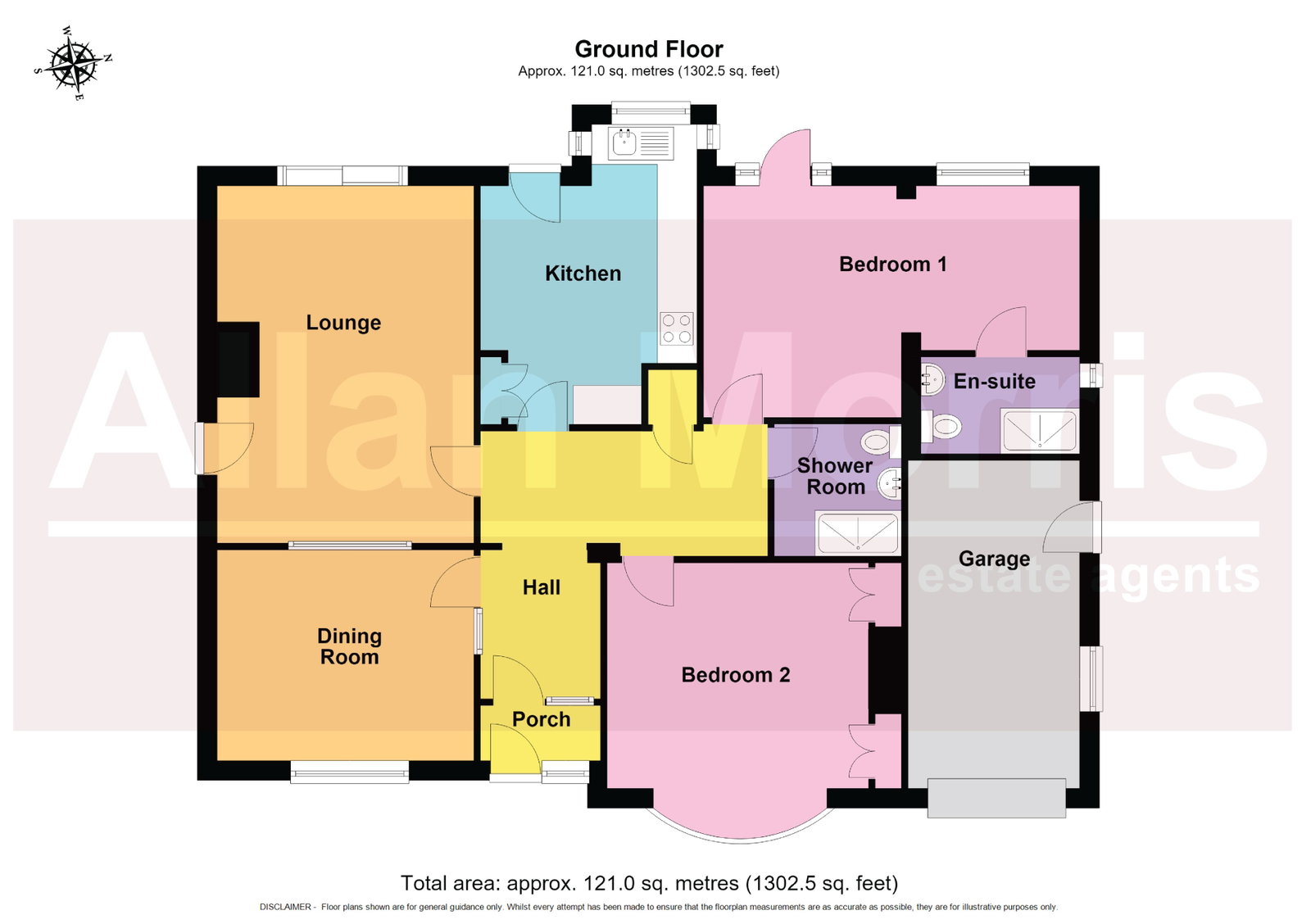 9,Red Roofs, Bevere Drive, Worcester floorplan