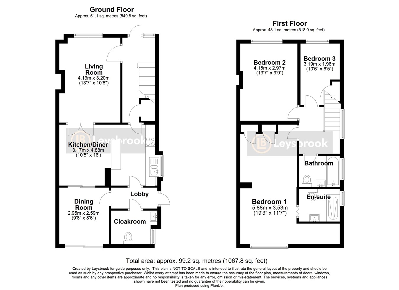 3 Bedrooms Semi-detached house to rent in Westwood Avenue, Hitchin SG4