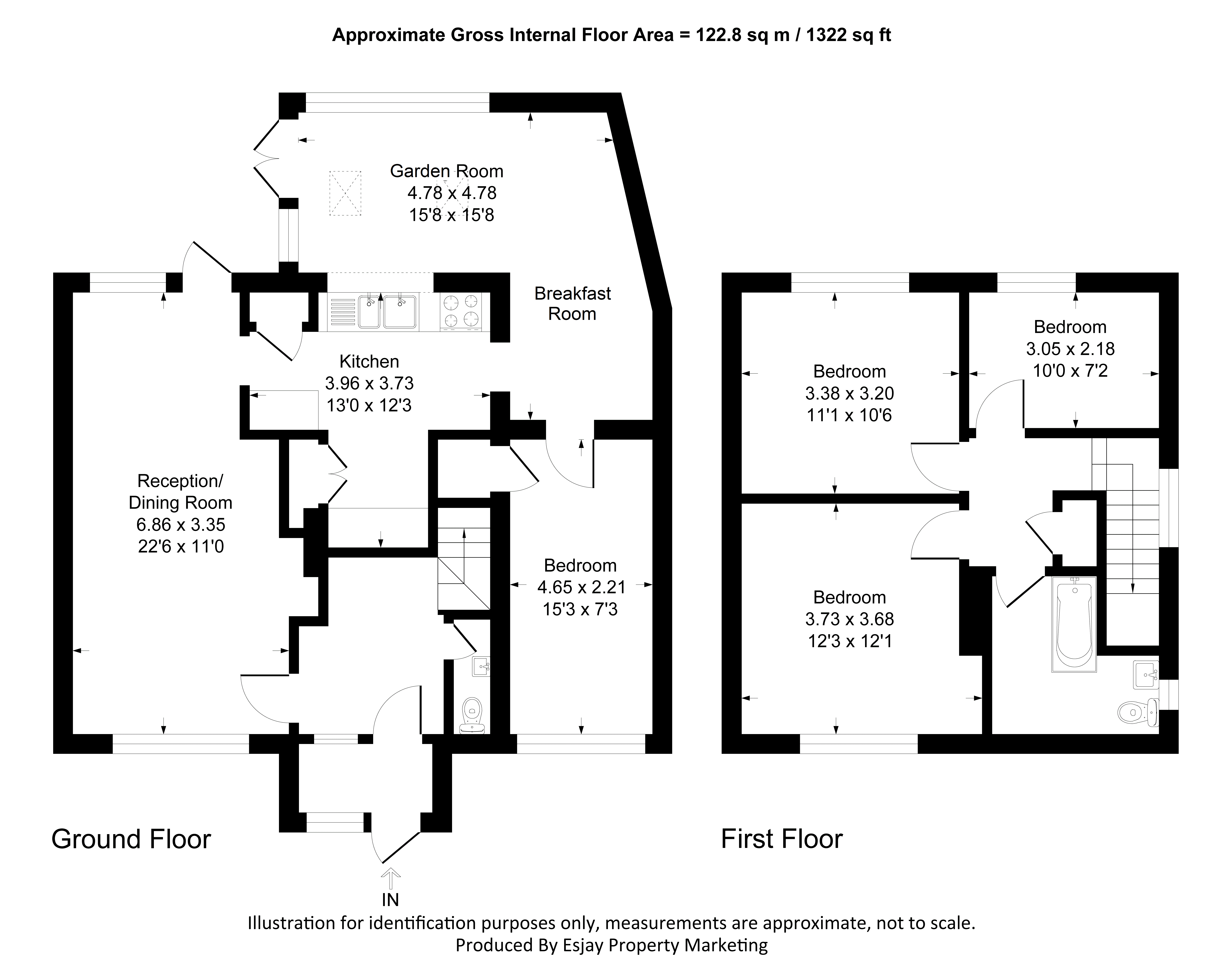 9, Bazalgette Gardens, New Malden floorplan