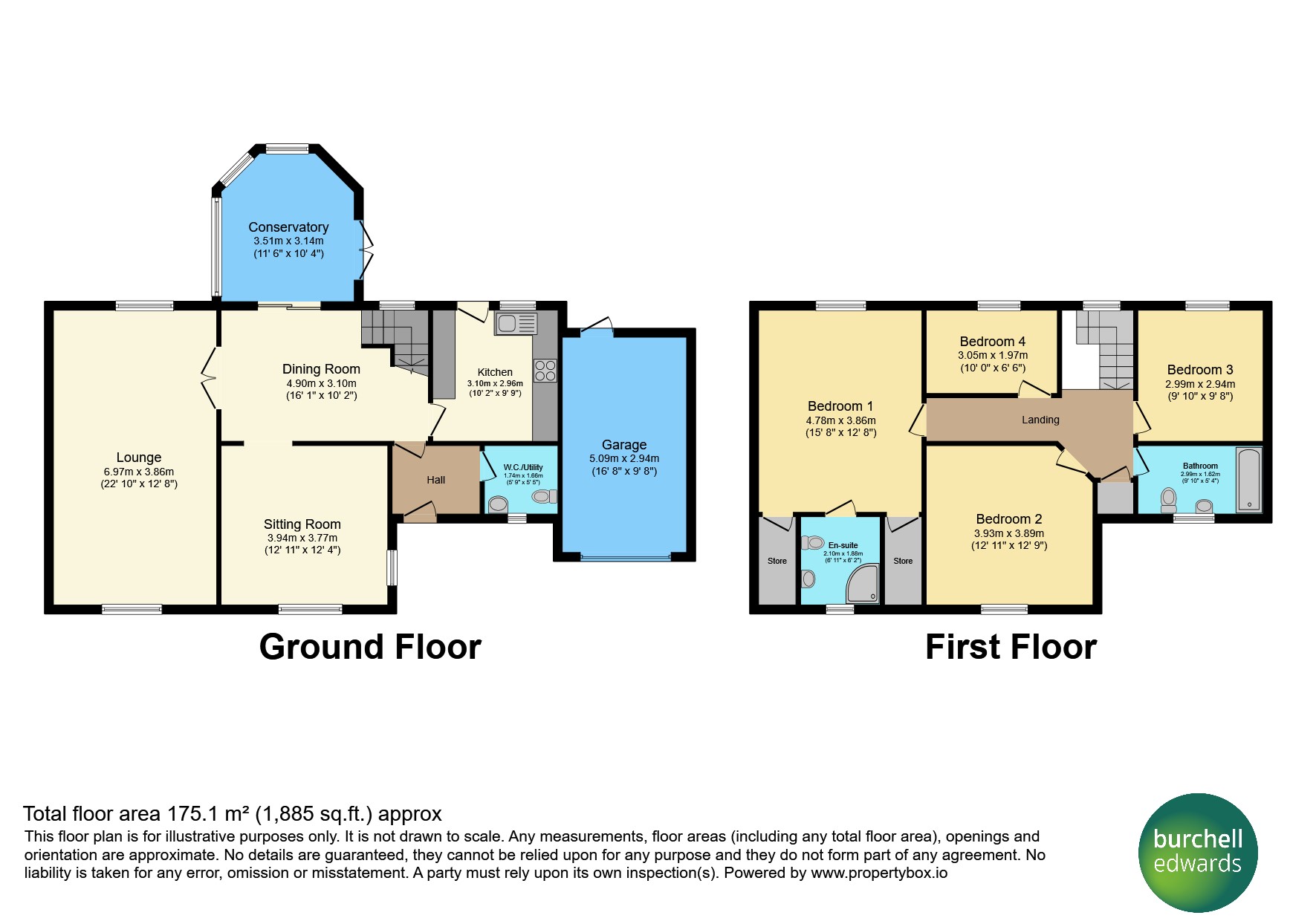 301, Sandbed Lane, Belper floorplan