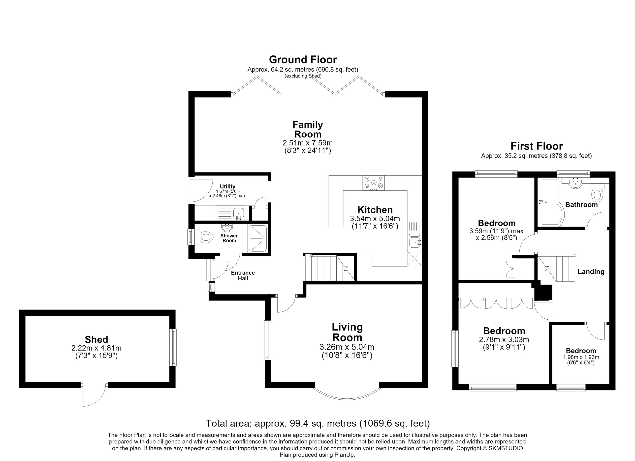 5 Pemberton Close, Aylesbury floorplan