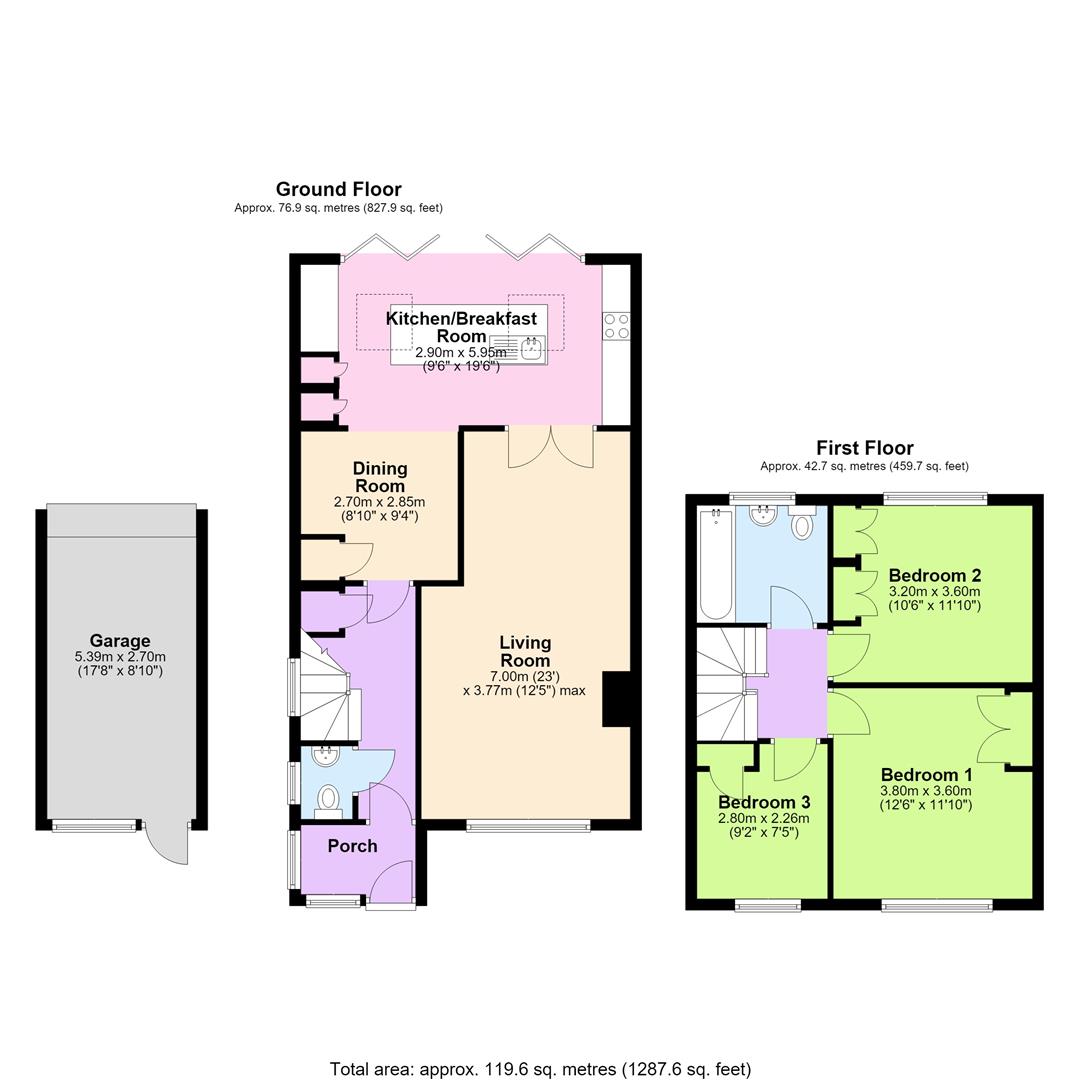11, Beech Walk, Tring floorplan