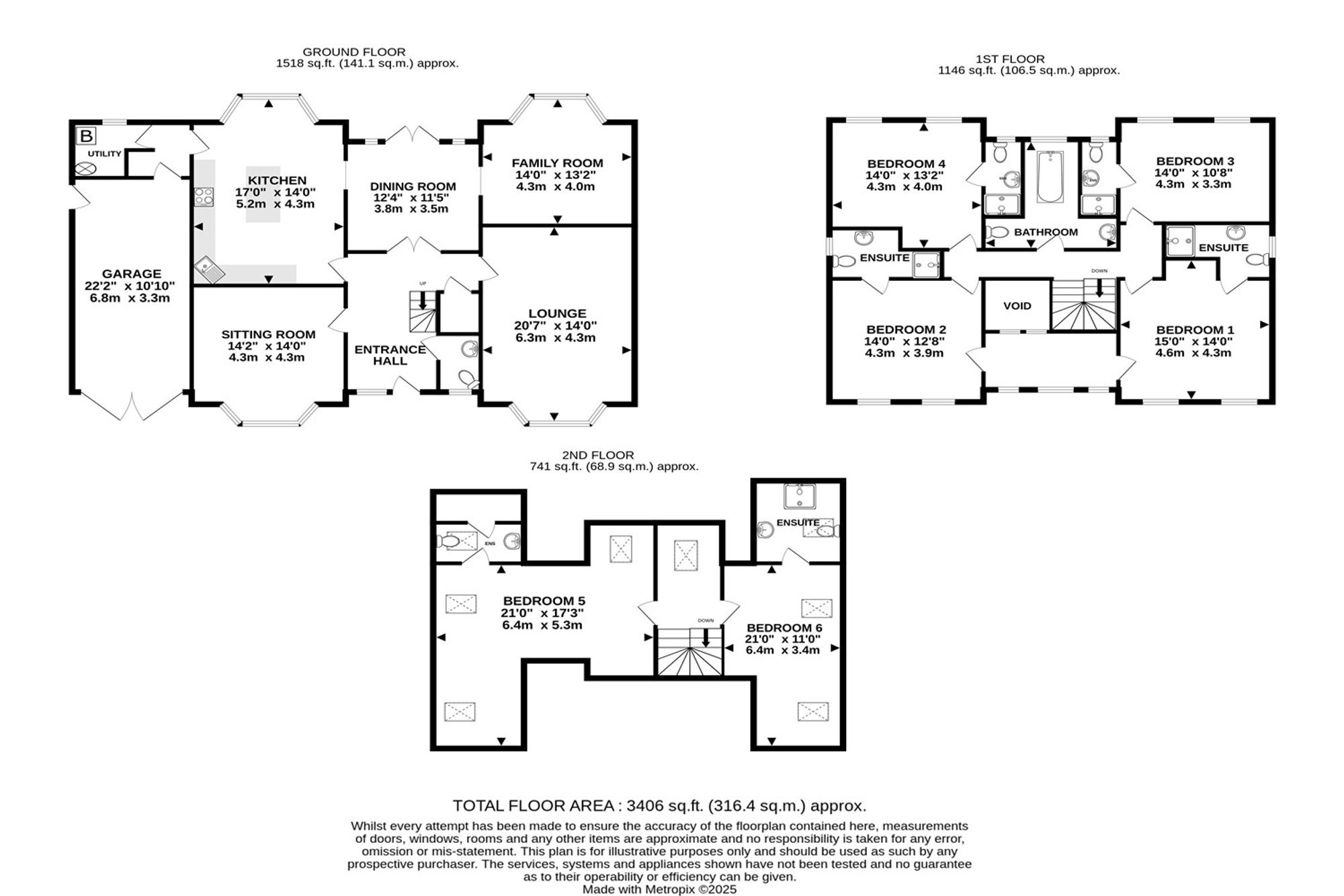 5 Millway, Altrincham floorplan