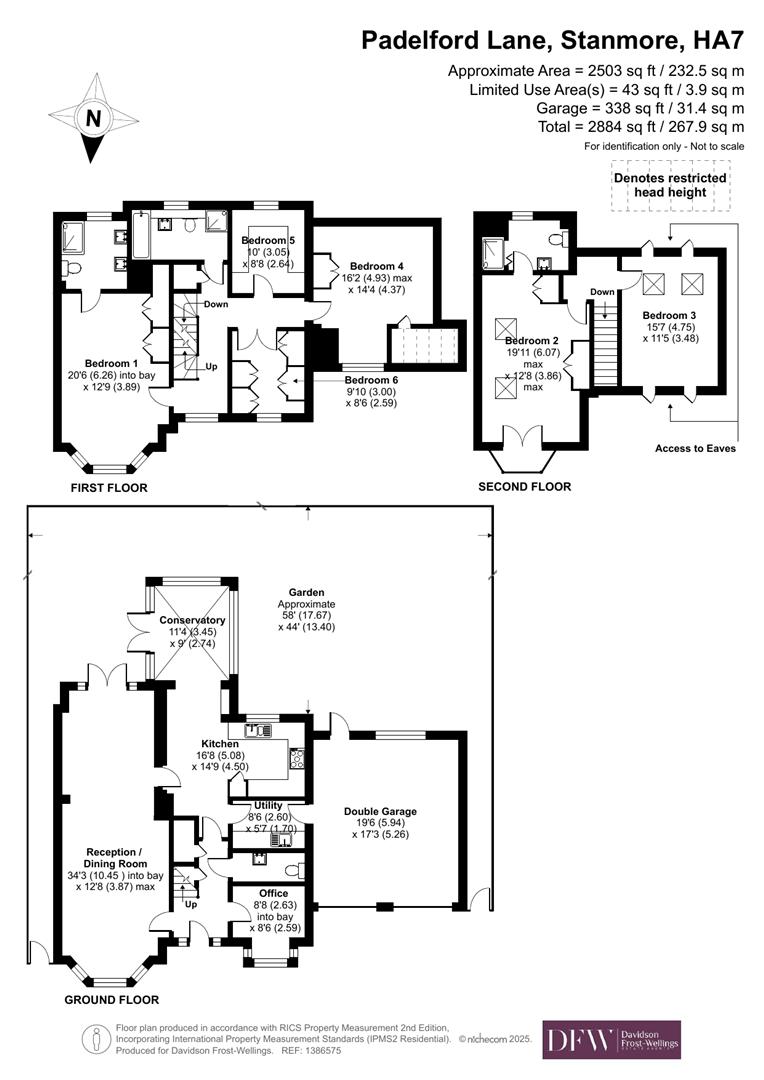 23, Padelford Lane, Stanmore floorplan