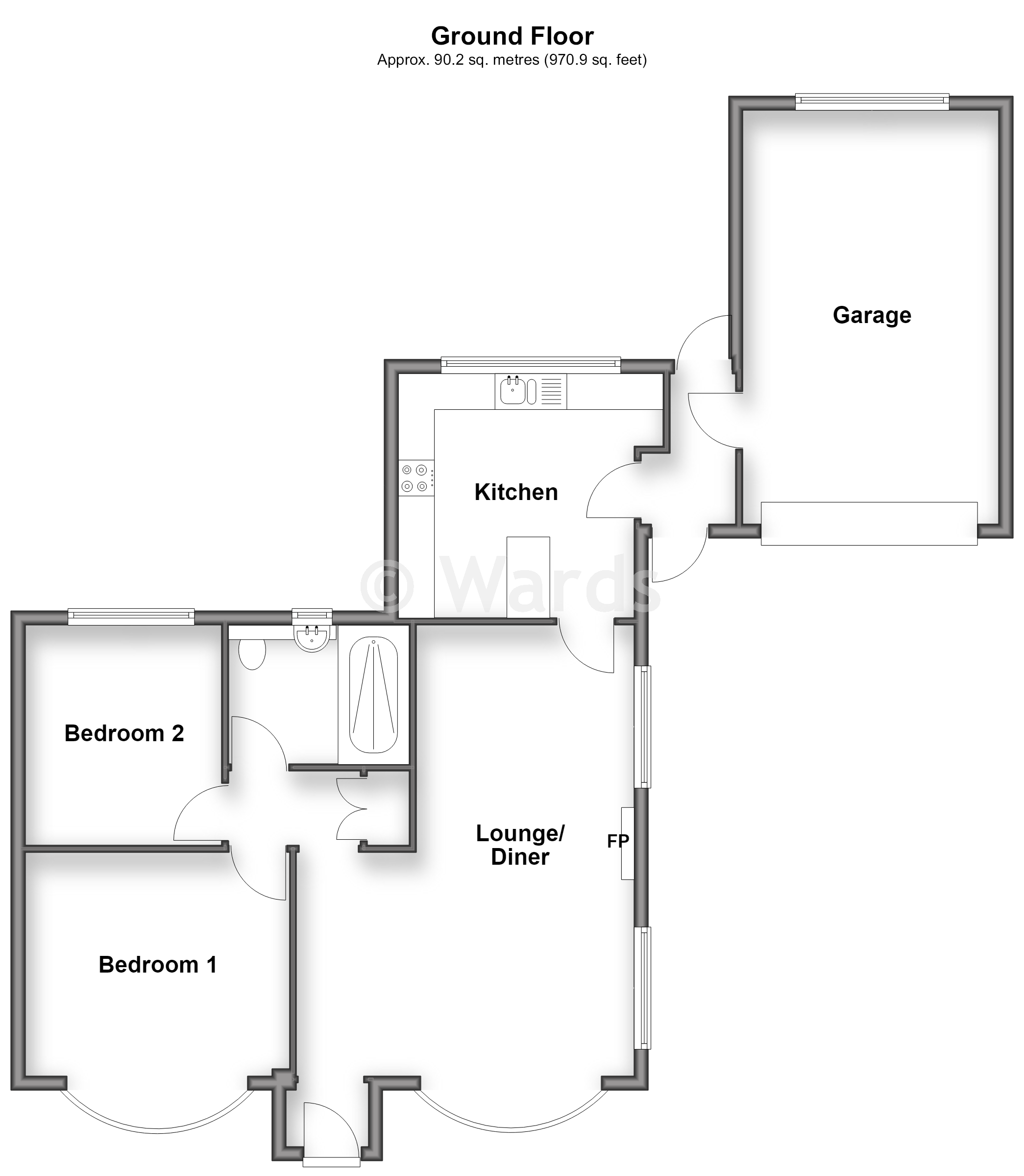 23, Mitcham Road, Dymchurch floorplan
