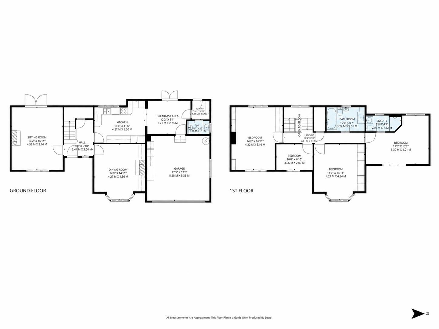 14, Horsecroft Road, Bury St. Edmunds floorplan