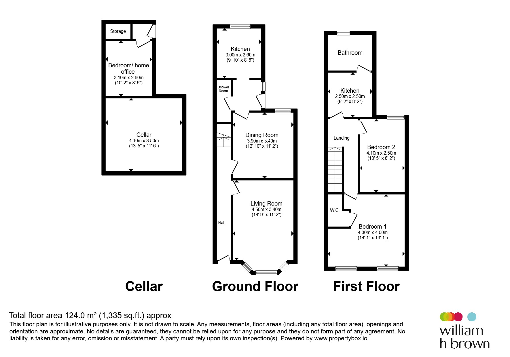 46, Gold Street, Wellingborough floorplan