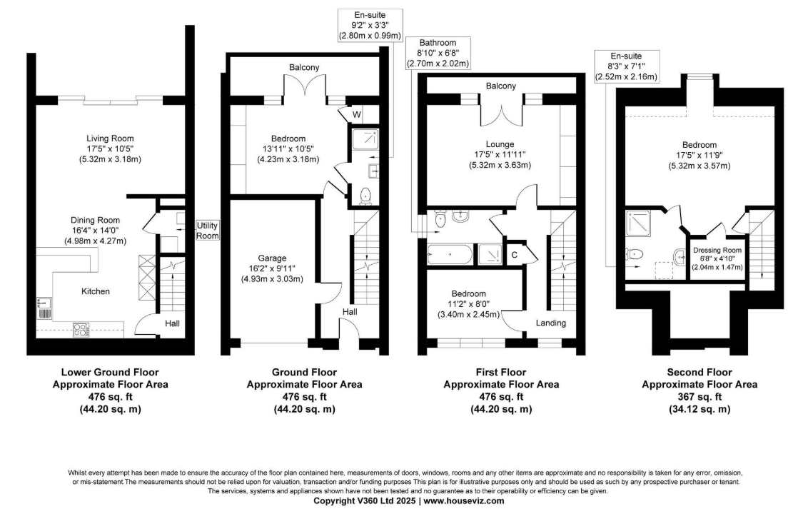 1, Galwad Y Mor, Penmaenmawr floorplan